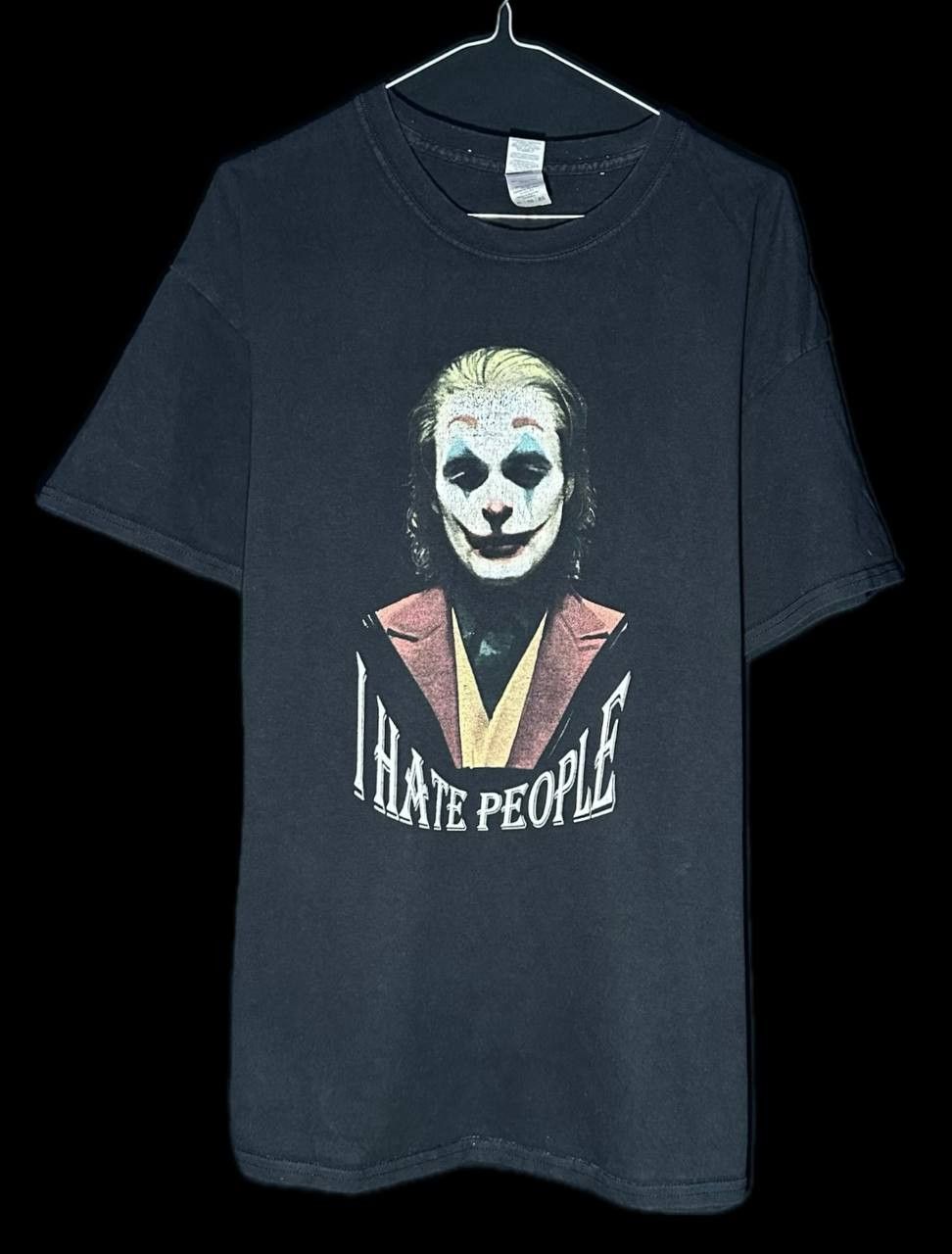 Gildan Joker I hate people gildan t shirt cool mood Size US XL / EU 56 / 4 - 1 Thumbnail