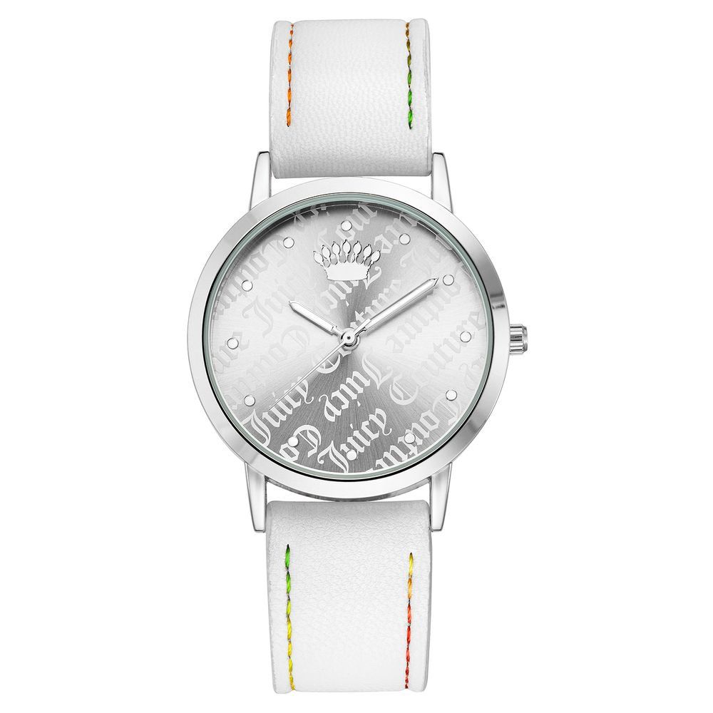 Juicy Couture White Polipriel Women's Watch Size ONE SIZE - 1 Thumbnail