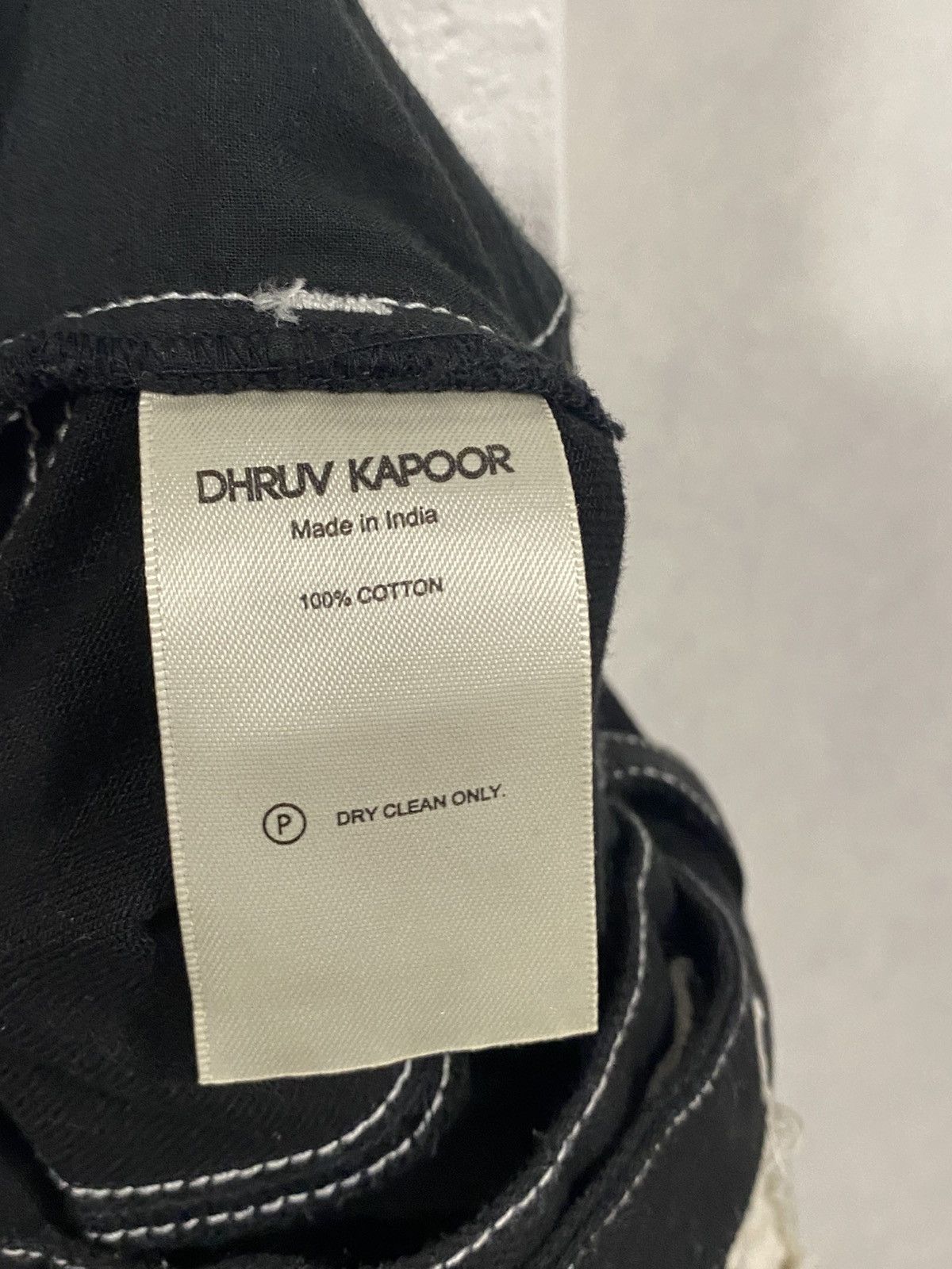Other Dhruv Kapoor Stropes Cargo Jeans Size: 26 Made in India Size 26" / US 2 / IT 38 - 3 Thumbnail