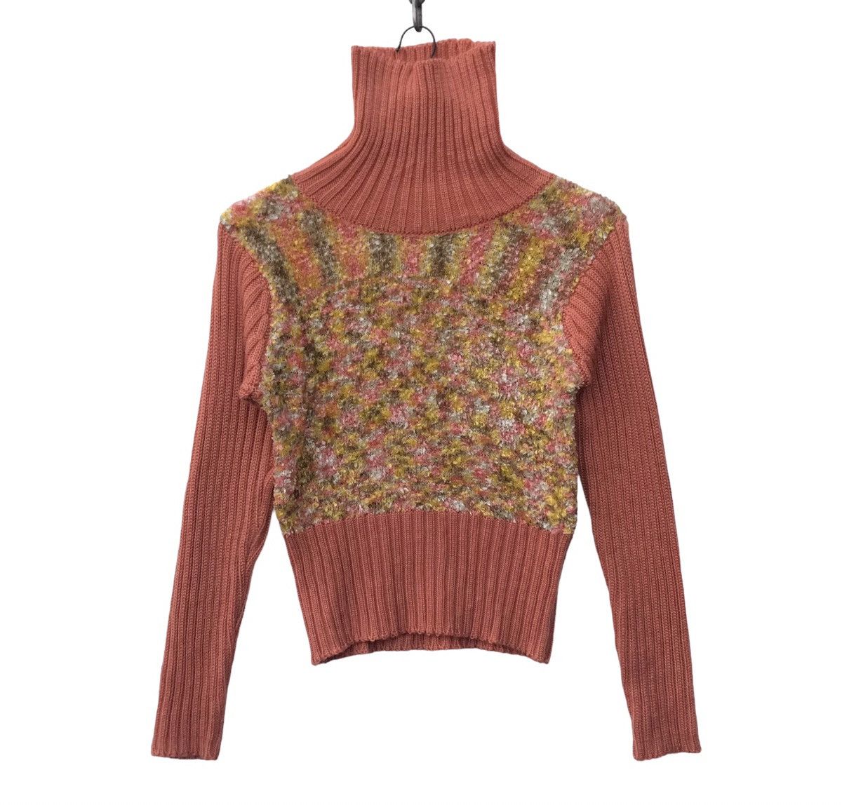 Yohji Yamamoto Yohji Yamamoto WXYZ Turtleneck Knitwear Pullover Size M / US 6-8 / IT 42-44 - 2 Thumbnail