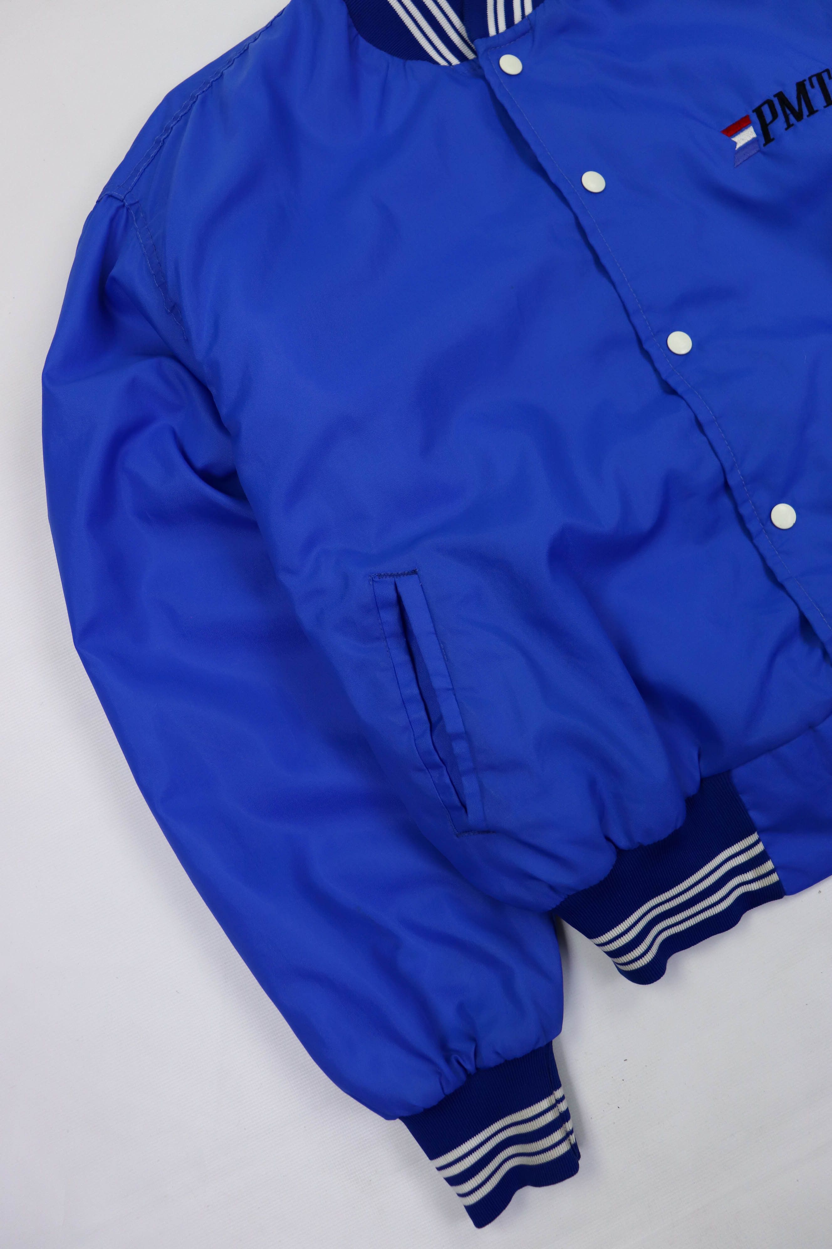 Vintage Vintage Made in USA Drivers Association Nylon Bomber Jacket Size US XXL / EU 58 / 5 - 5 Thumbnail