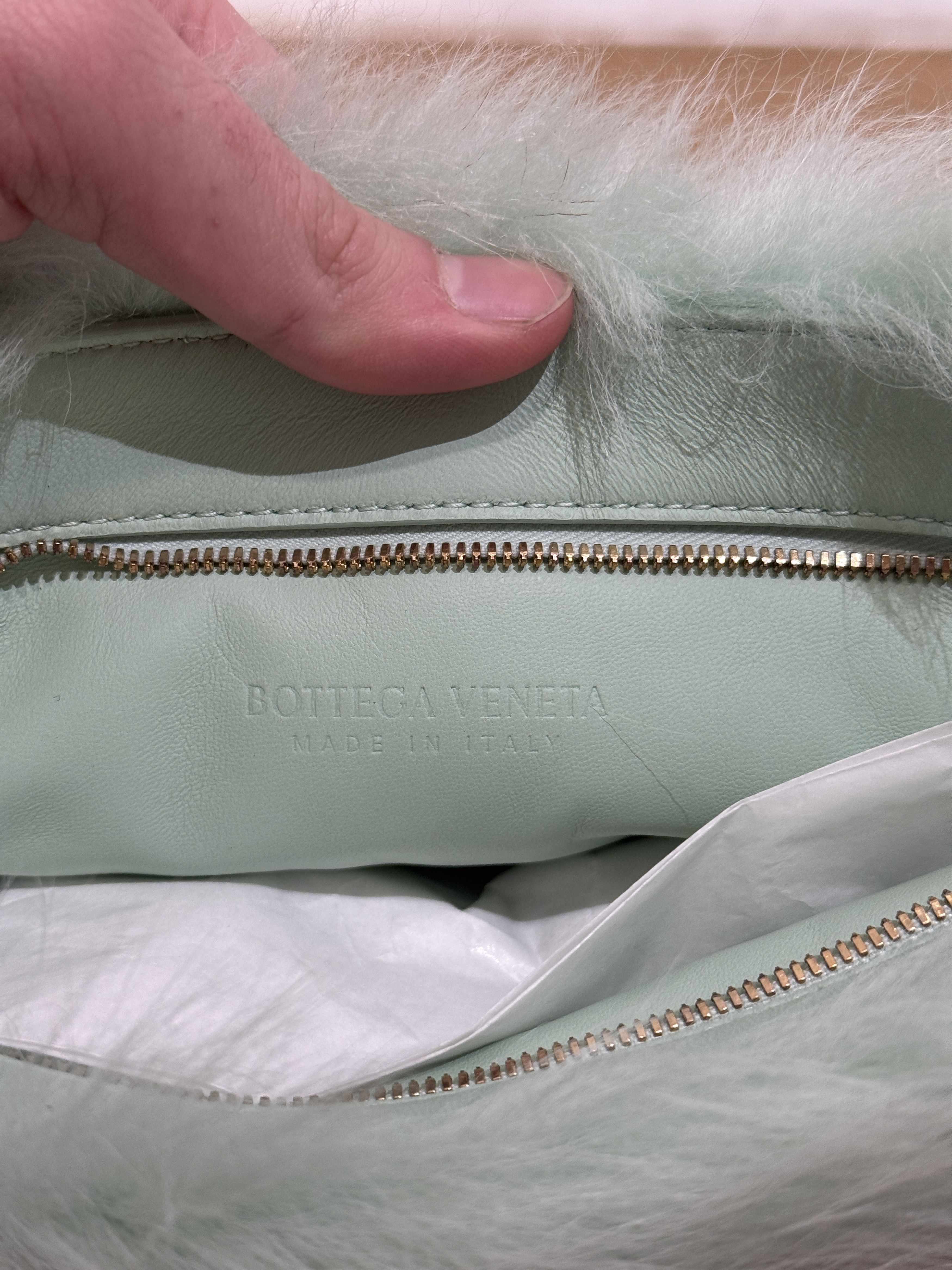 Bottega Veneta Shearling Clutch Size ONE SIZE - 5 Thumbnail