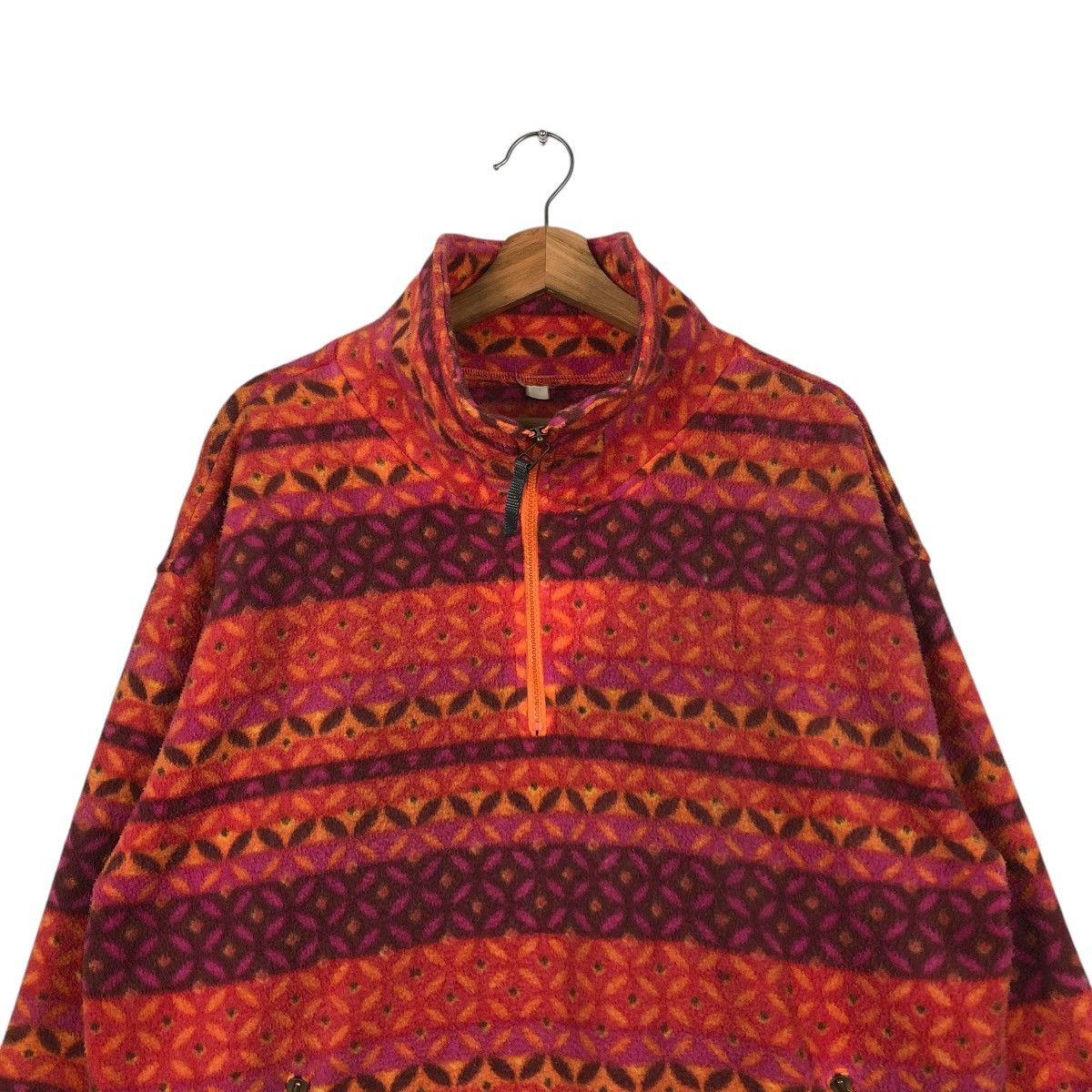 Japanese Brand 🔥VINTAGE HALF ZIPPER FLEECE JACKET TRADDIJIG ISSEY MIYAKE Size US M / EU 48-50 / 2 - 5 Thumbnail