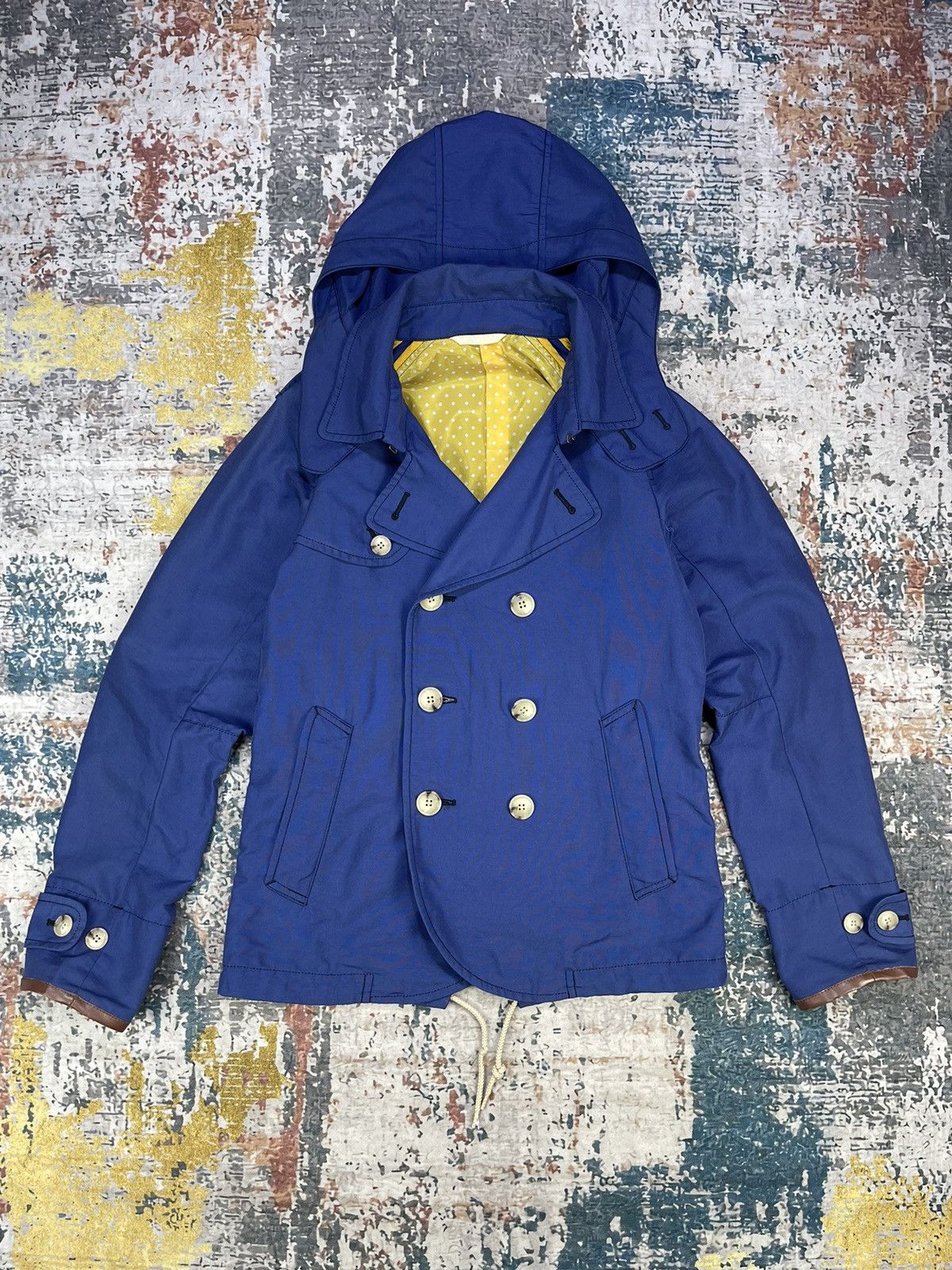 Frapbois Frapbois Nylon Double Breasted Fish Tail Coats Size US XS / EU 42 / 0 - 1 Thumbnail