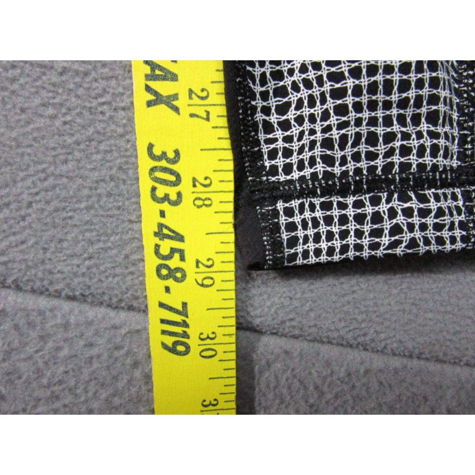 Lululemon Lululemon Leggings Womens 4 Black White Low Rise High Waist Running Gym Wear Shirt? Size 27" / US 4 / IT 40 - 4 Thumbnail
