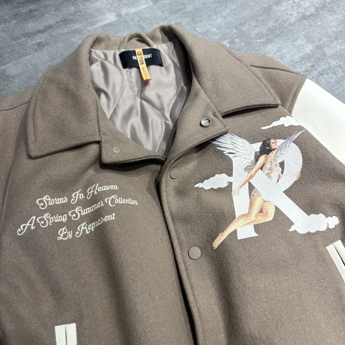 Represent Clo. Represent Storms In Heaven Varsity Jacket Size US S / EU 44-46 / 1 - 2 Thumbnail