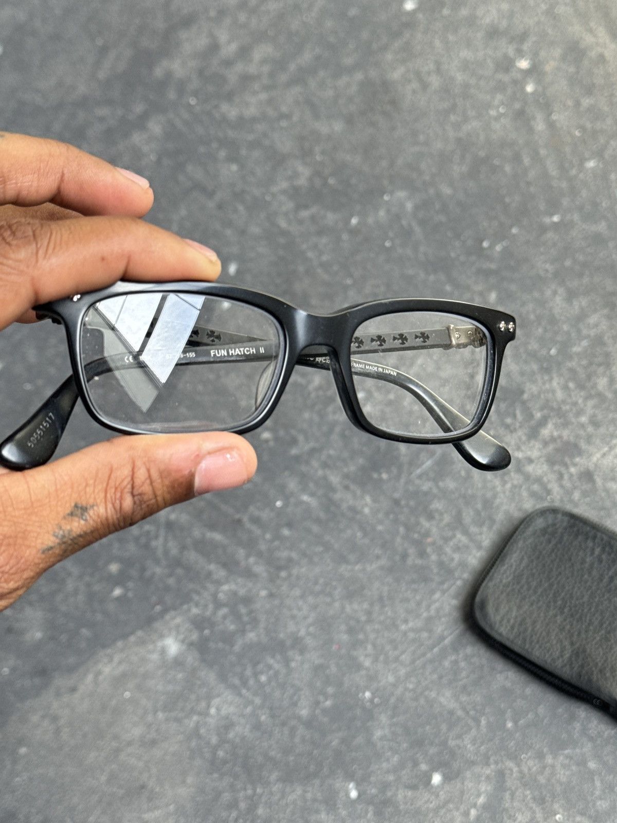 Chrome Hearts Chrome Hearts FUN HATCH II Frames Size ONE SIZE - 4 Thumbnail