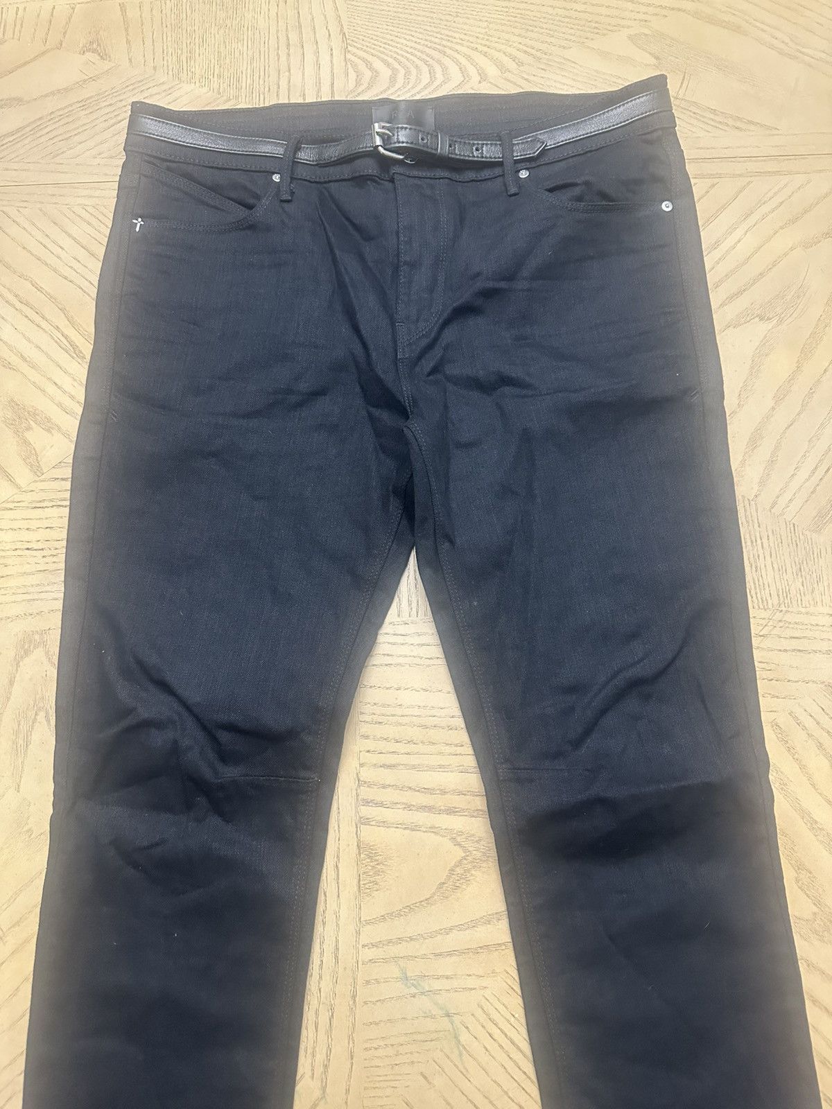 Rta RTA's Bryant Black jeans size 34/34 made with Japanesedenim Size US 34 / EU 50 - 2 Thumbnail
