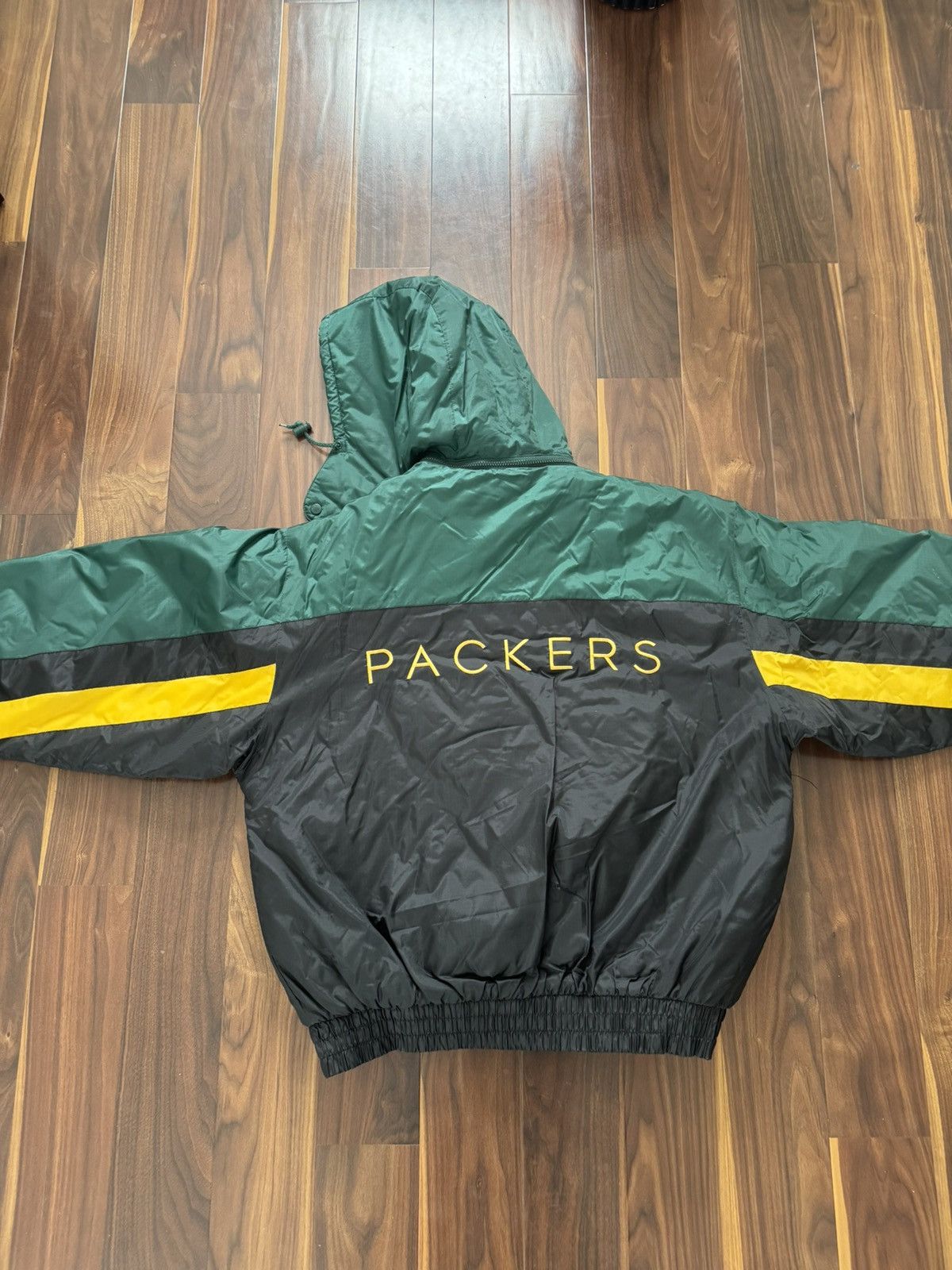Pro Player Vintage 90s Pro Player Green Bay Packers Puffer Jacket XL Size US XL / EU 56 / 4 - 9 Thumbnail