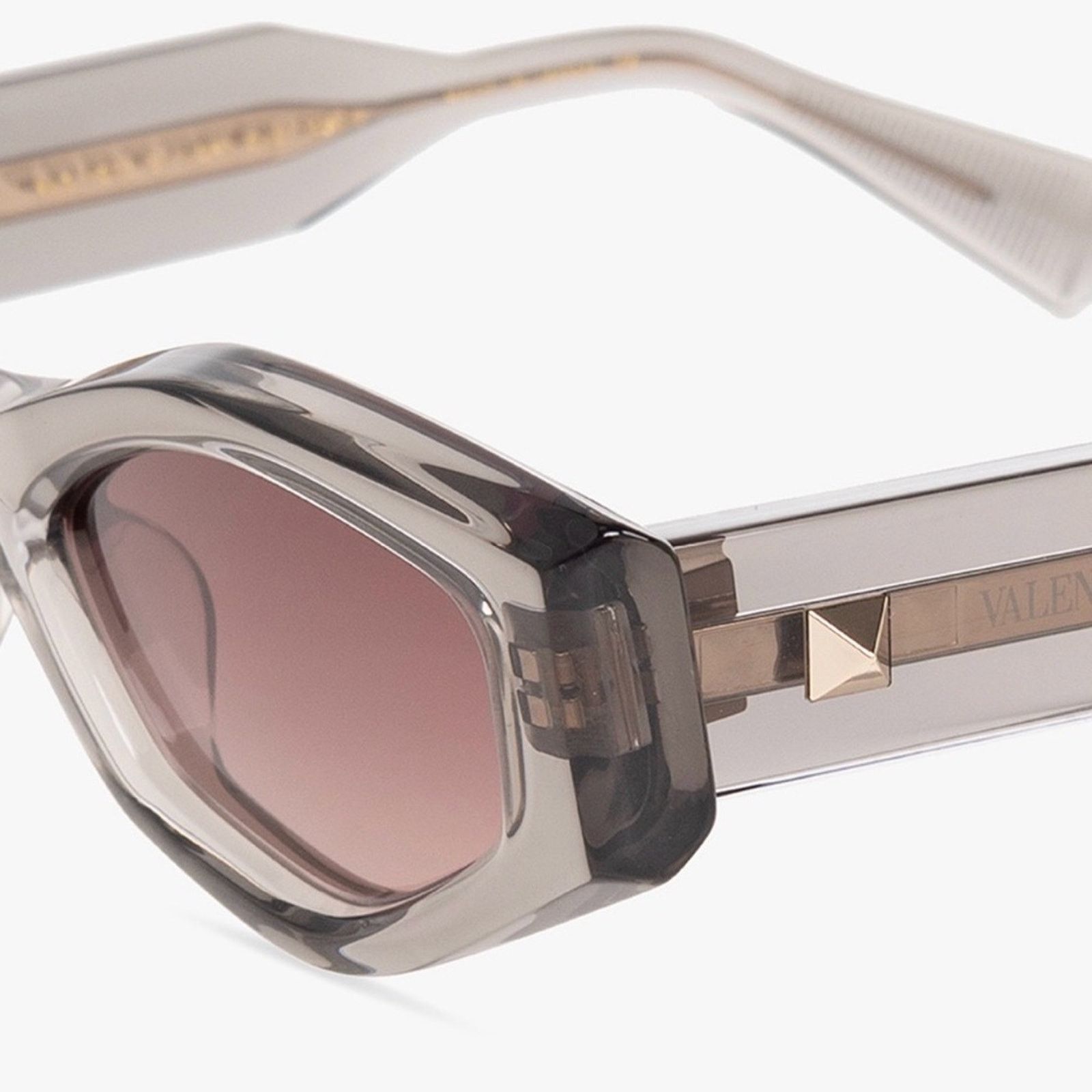 Valentino New! Valentino V TRE VLS 101C, Stylish Gray Sunglasses Size ONE SIZE - 5 Thumbnail