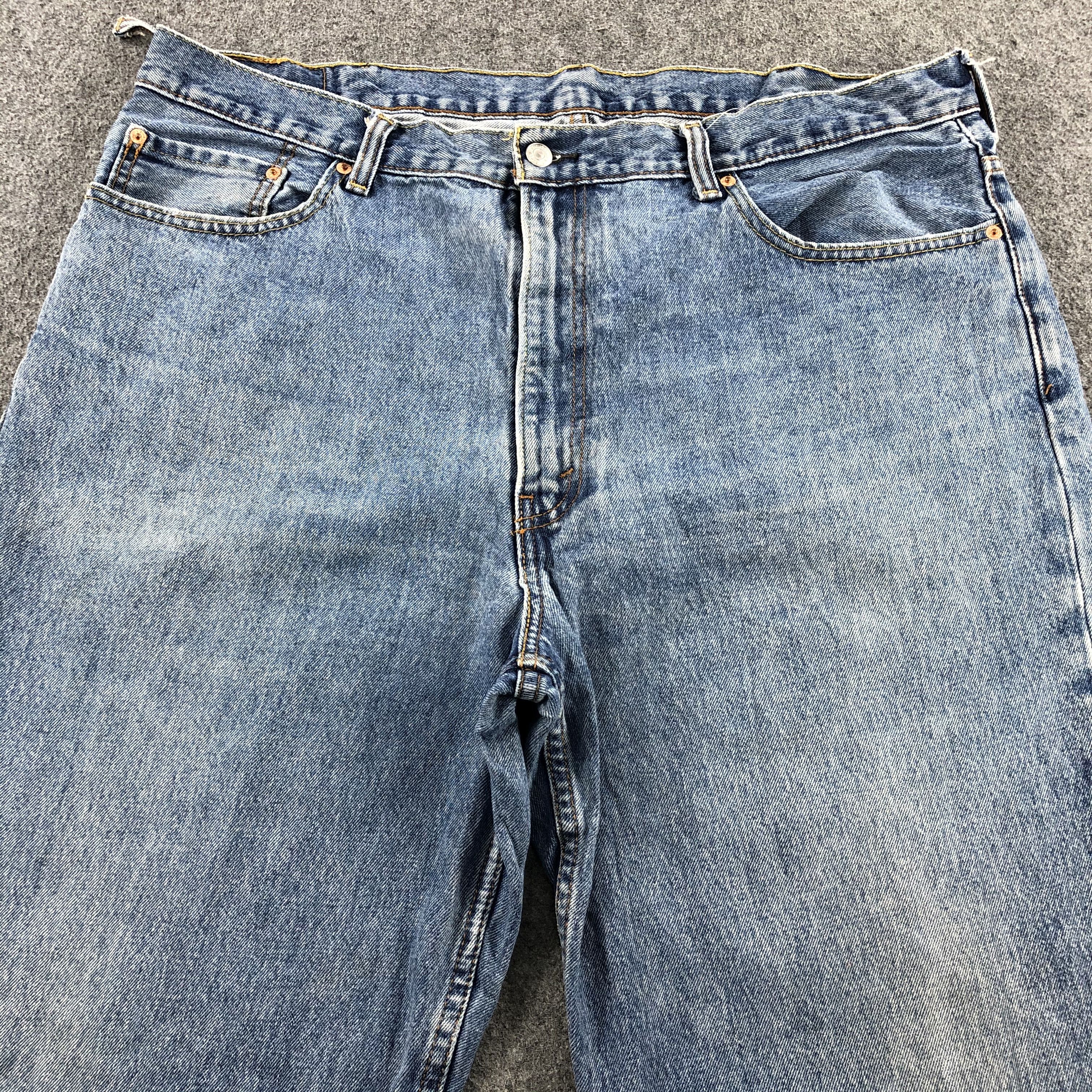 Levi's × Vintage Vintage Blue Wash Levis 550 Jeans-JM1975 Size US 43 - 3 Thumbnail