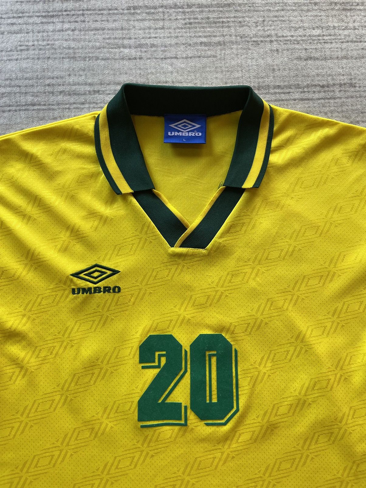 Umbro Vintage Umbro Jersey 90s Style Size US L / EU 52-54 / 3 - 2 Thumbnail