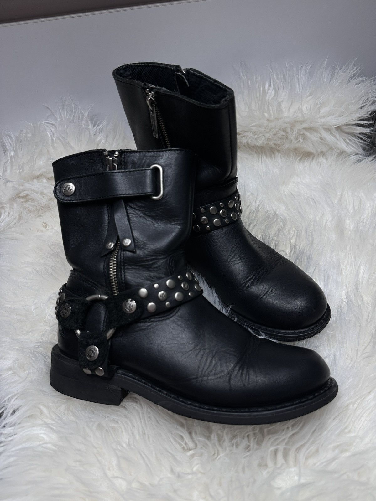 Harley Davidson Harley Davidson shoes leather vintage 37 (23,5cm) Size US 6.5 / IT 36.5 - 1 Thumbnail