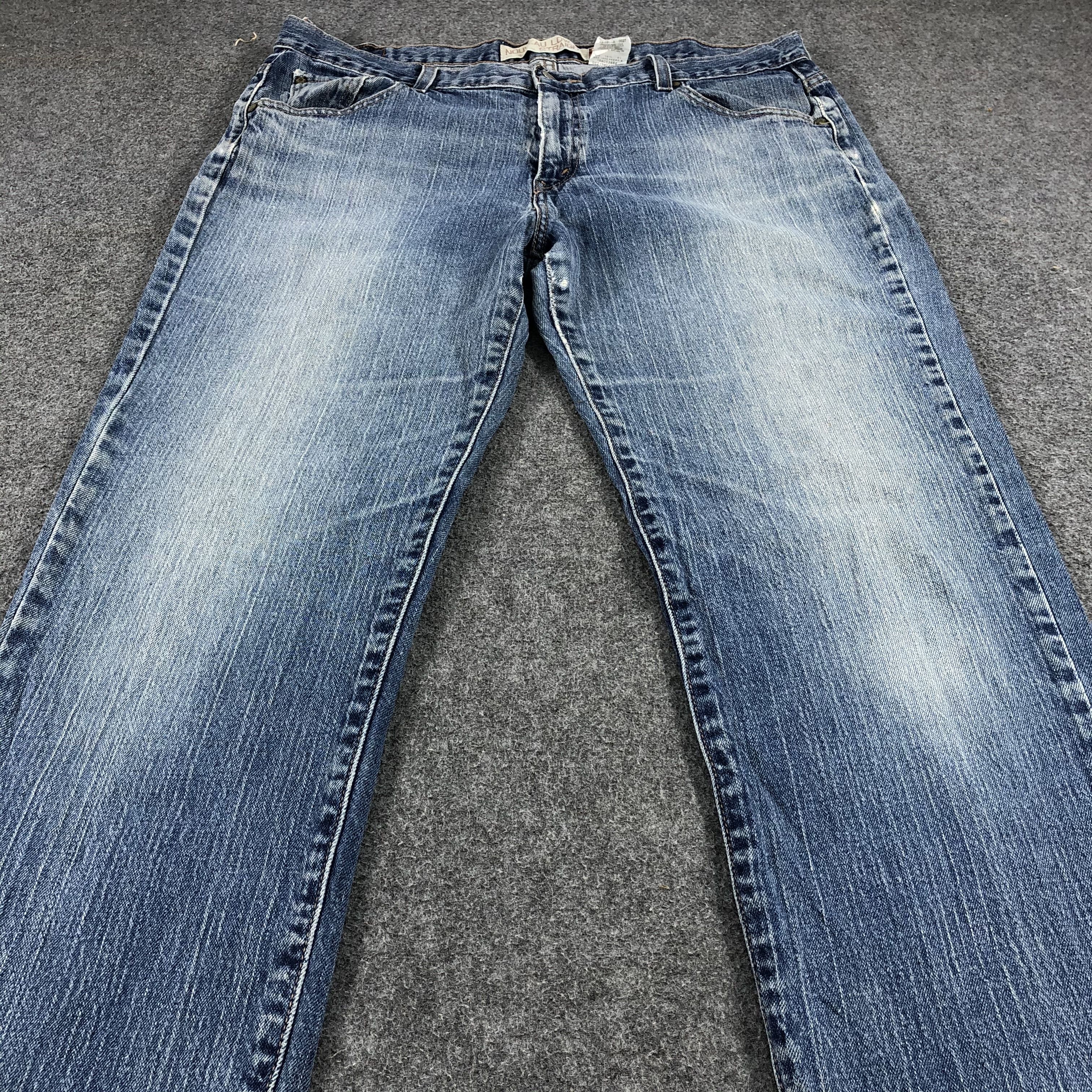 Levi's Faded Blue Denim Vintage Levis 505 Jeans-J1044 Size US 36 / EU 52 - 3 Thumbnail