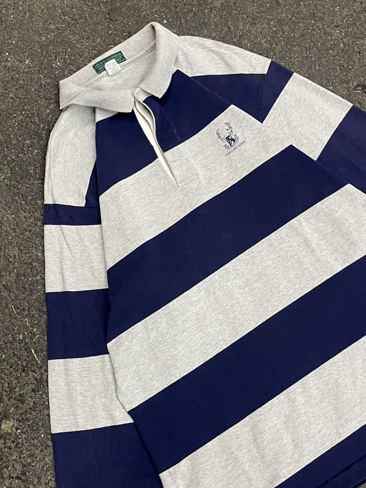 Polo Ralph Lauren × Vintage Rugby vintage button up preppy polo Ralph Lauren style hype Size US XL / EU 56 / 4 - 3 Thumbnail