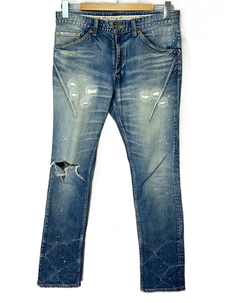 Number (N)ine Distressed Denim Jeans Size US 31 - 1 Thumbnail