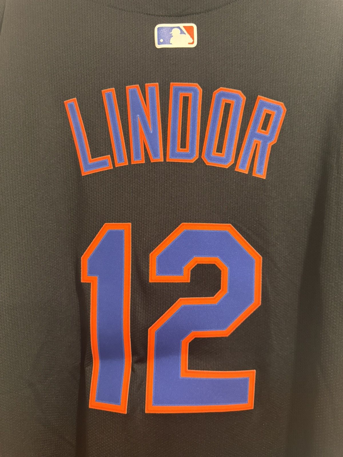 Nike NY Mets Lindor Nike Black Alternate Limited Player Jersey Size US XL / EU 56 / 4 - 11 Thumbnail