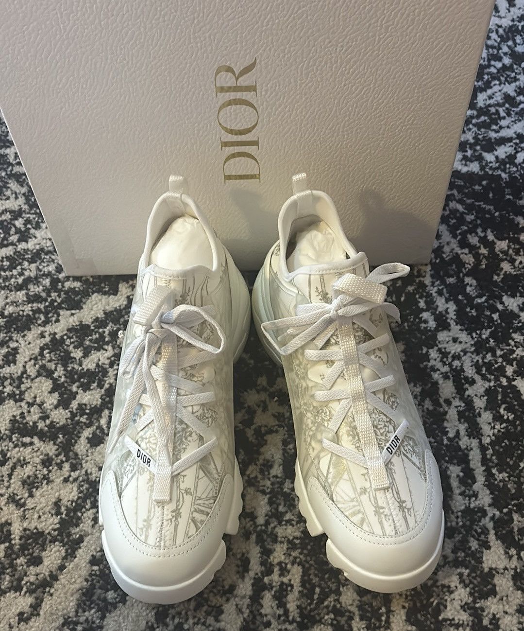 Dior Christian Dior D-Connect Sneaker Technical Fabric Printed Size US 10 / IT 40 - 2 Thumbnail