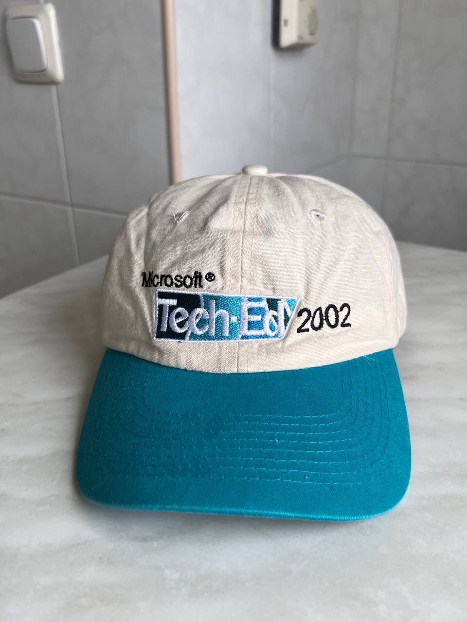 Microsoft × Vintage Microsoft Tech Ed 2002 Net IQ Vintage Spell Out Hat Cap 00's Size ONE SIZE - 1 Thumbnail