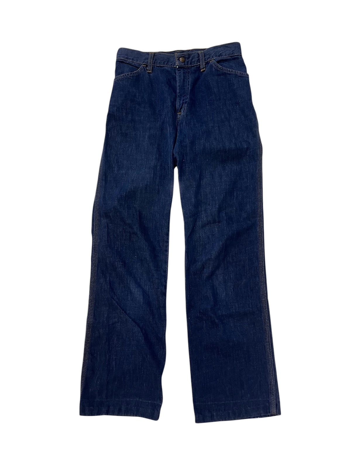 Levi's Vintage 70's Levis Orange Tab Scovill Gardlok Zipper Jeans Size US 28 / EU 44 - 2 Thumbnail