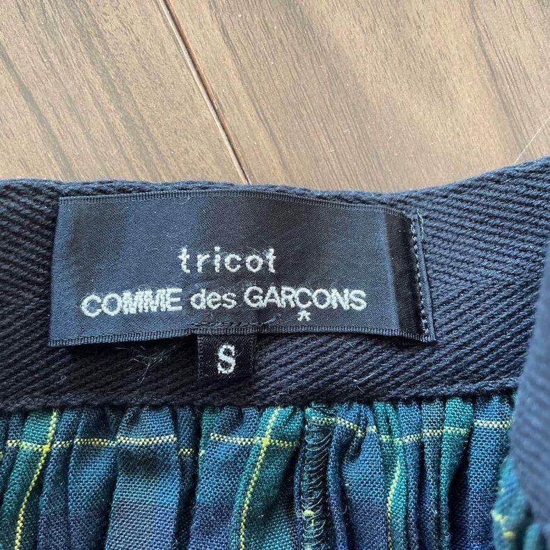 Comme des Garcons Comme Des Garcons size S Plaid patchwork pleated skirt Size 24" / US 00 / IT 34 - 4 Thumbnail