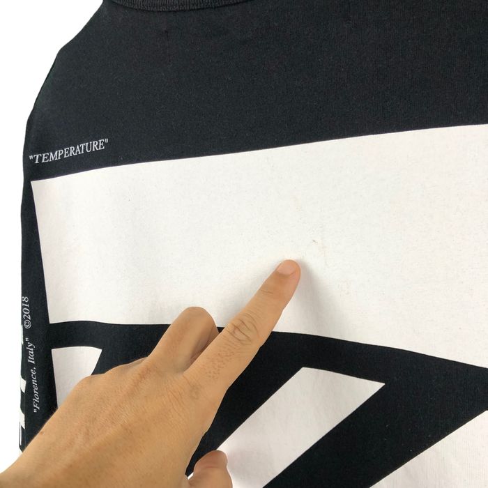 off white ss18 tee