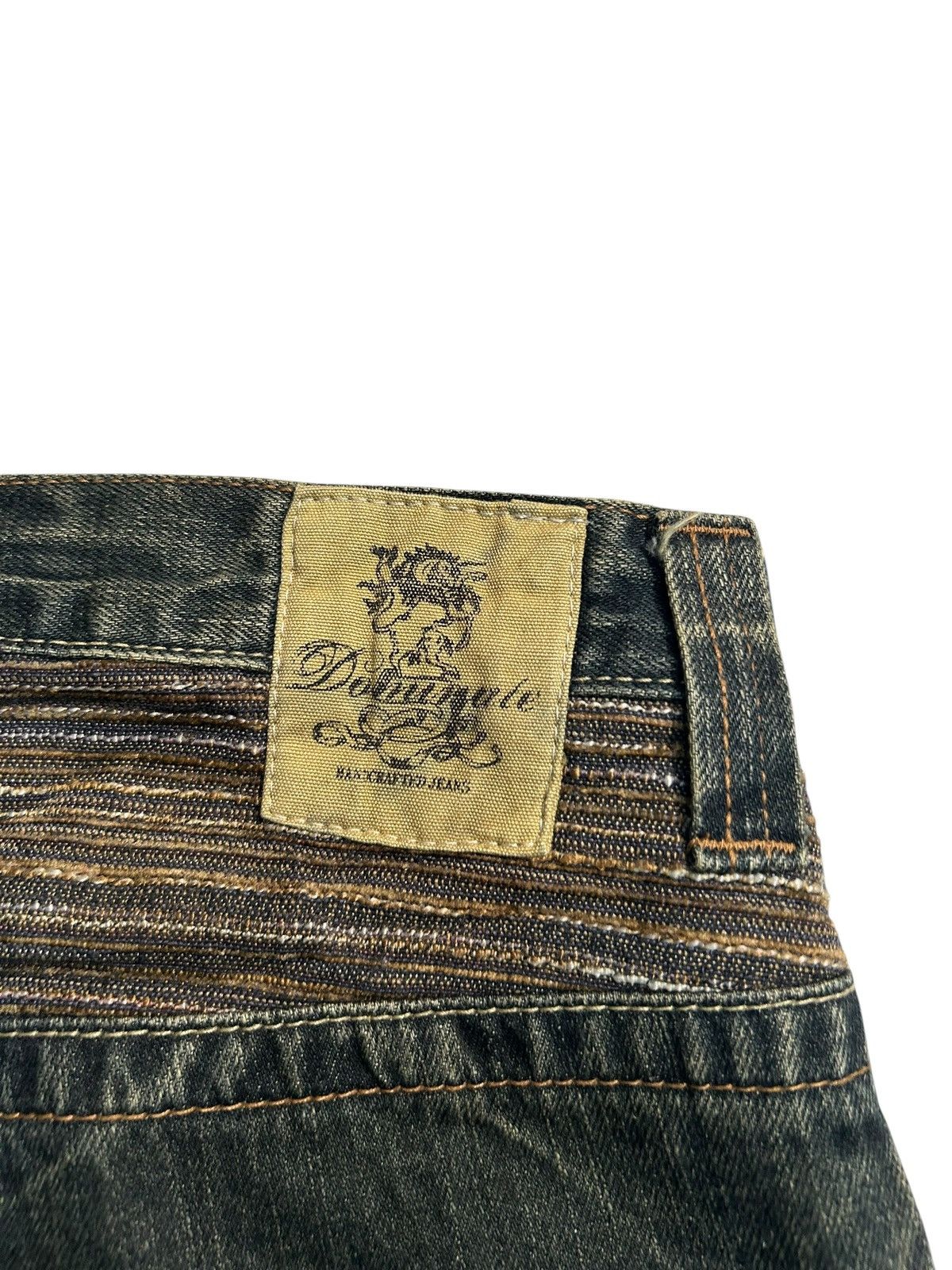 Japanese Brand × Kapital × Vintage Rusty Dominate Handcrdfted Jeans Japan Punk Grunge Style Size US 32 / EU 48 - 7 Thumbnail