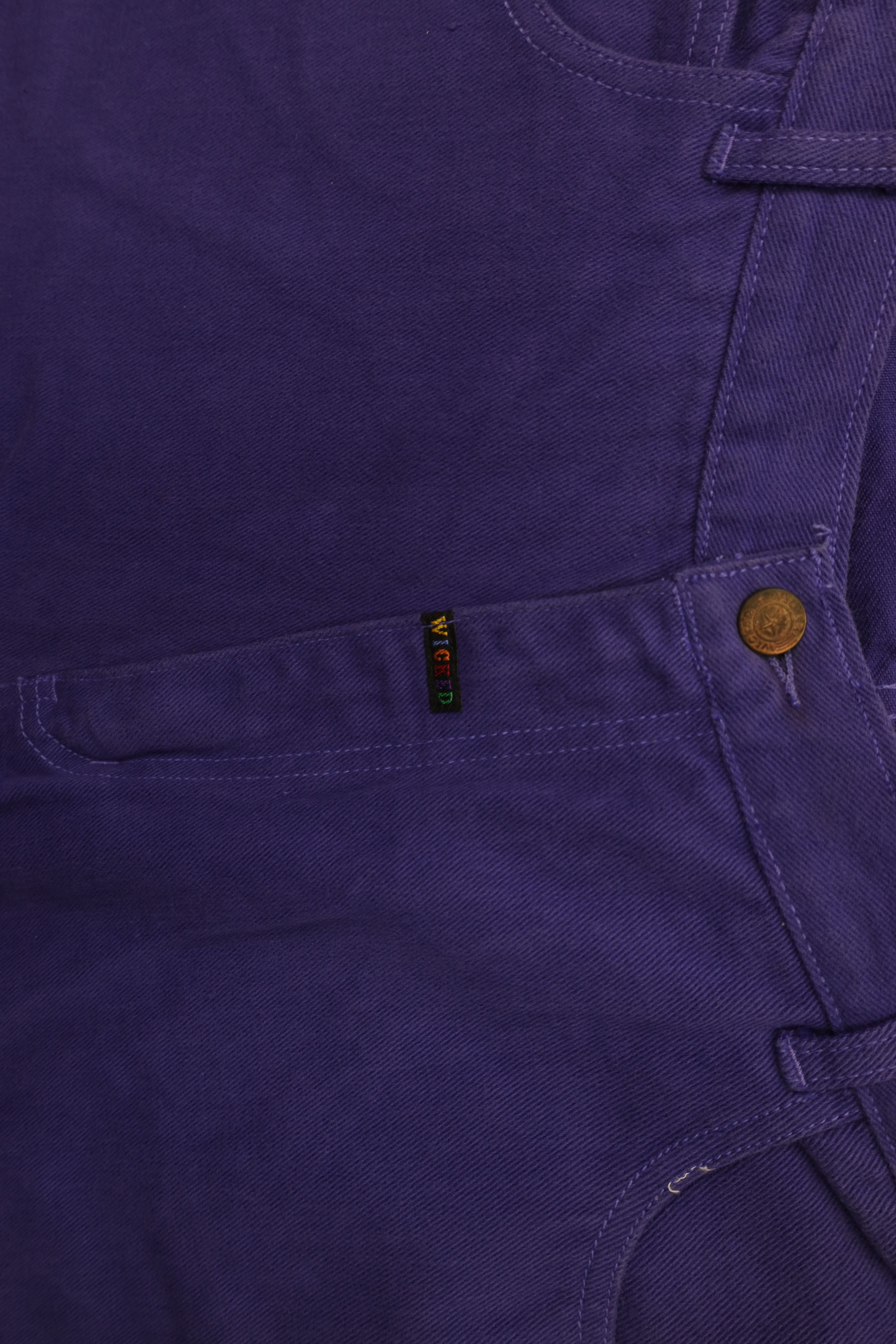 Vintage Deadstock Vintage 90s Streetwear Fit Skateboard Jeans Purple Size US 42 / EU 58 - 7 Thumbnail