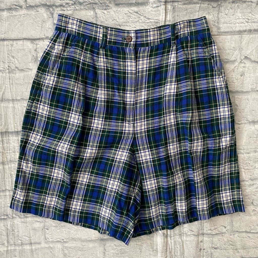 Other EP Pro golf women M/10 100% cotton plaid shorts and full zip Size M / US 6-8 / IT 42-44 - 11 Thumbnail