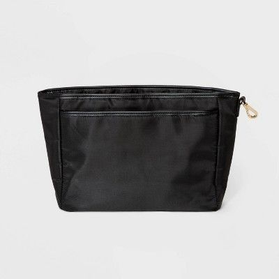 Other A new Day Black Nylon Travel Pouch Organizer With Zipper & M Size ONE SIZE - 3 Thumbnail
