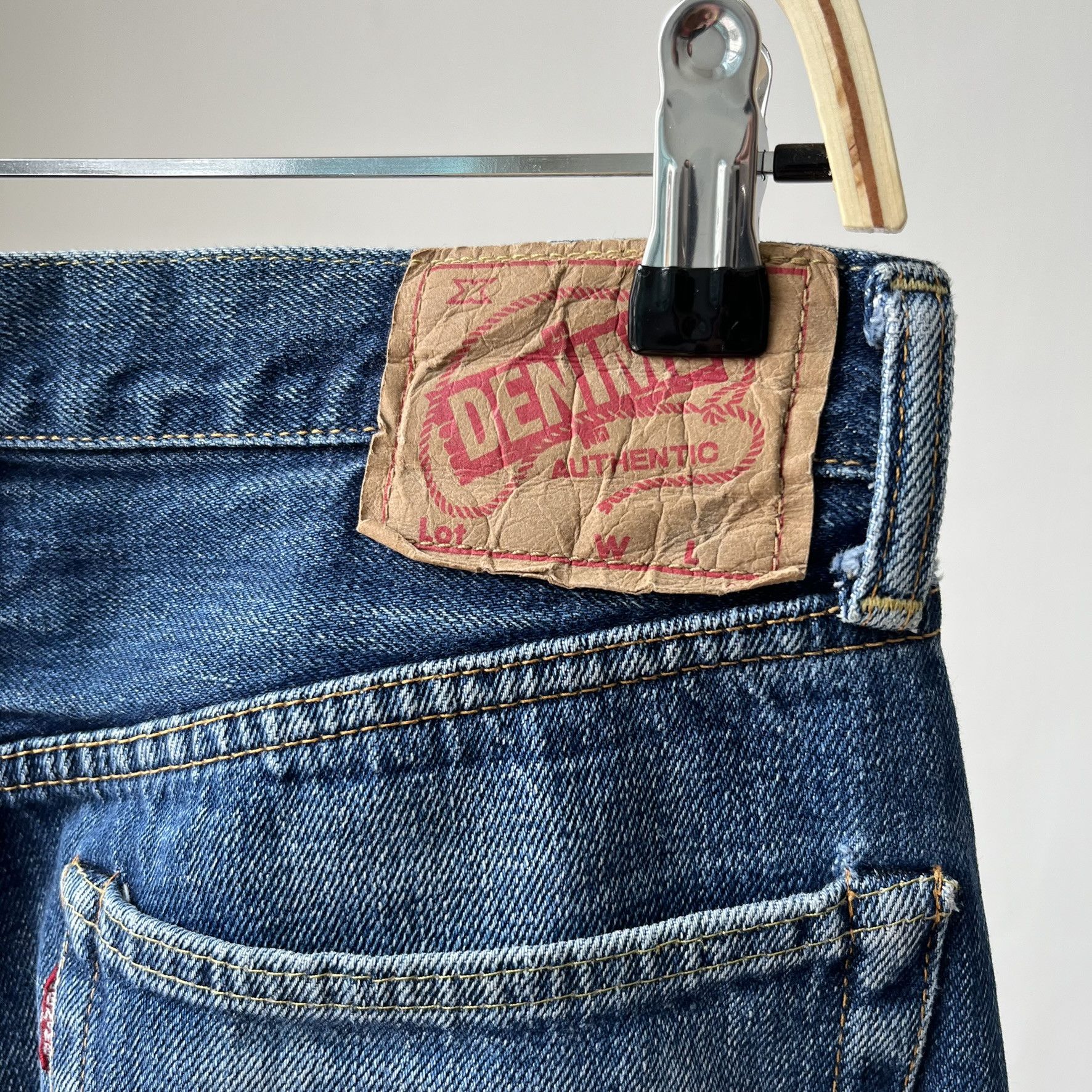 Denime Size 29x31 Vintage 80s Denime Japan Denim Jeans S1508 Size US 29 - 13 Thumbnail