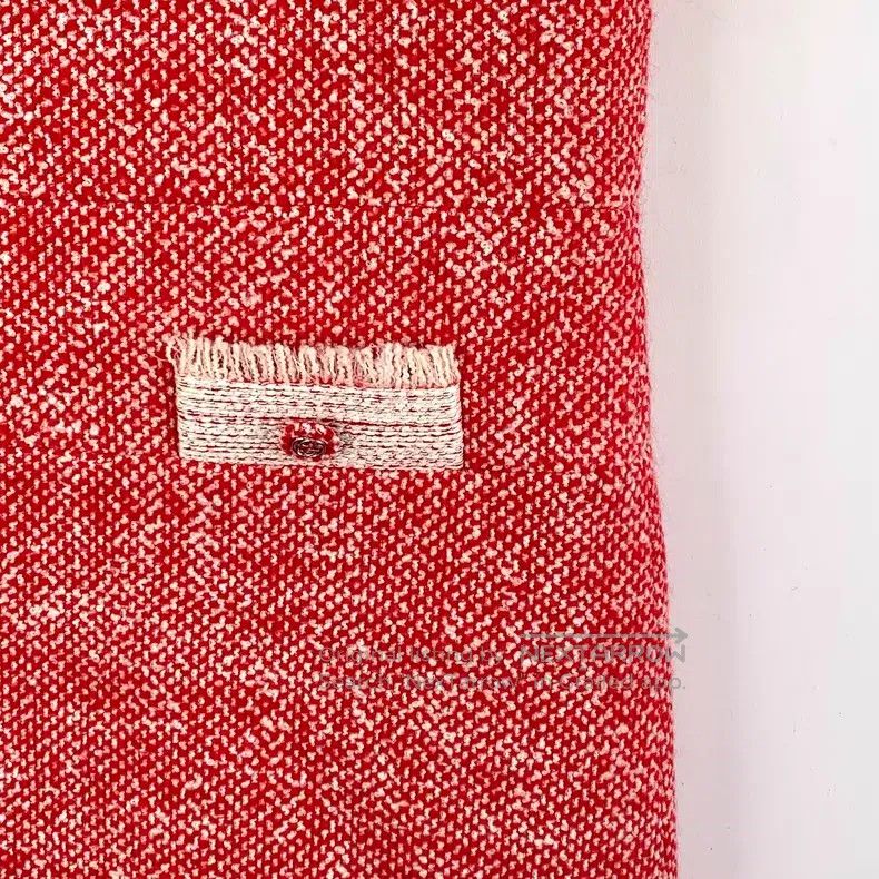 Gucci Gucci Red wool round-neck short-sleeved tassel dress Size XS / US 0-2 / IT 36-38 - 4 Thumbnail
