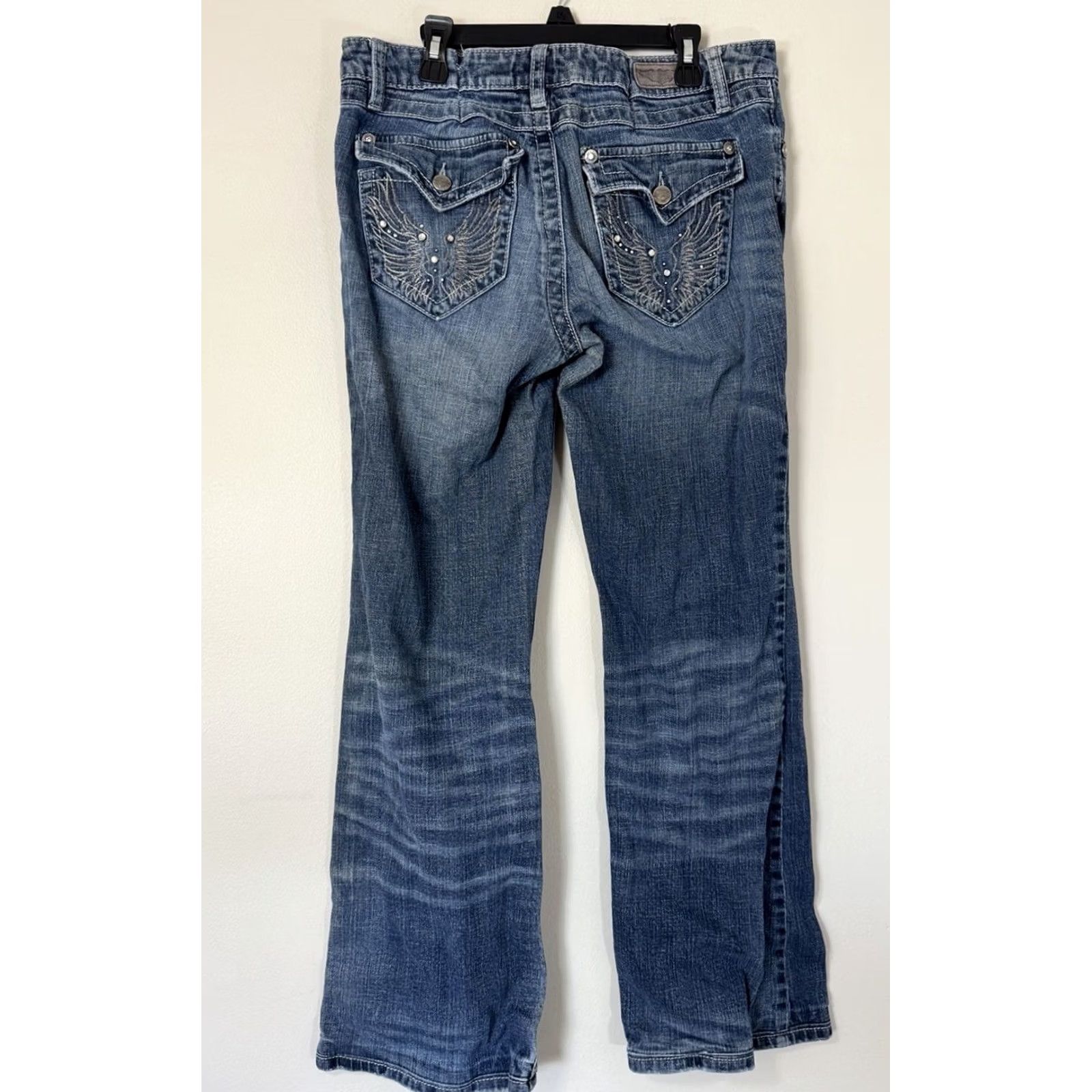 Harley Davidson Harley Davidson Womens Jeans Size 8 Bootcut Denim Biker Motorcycle Stonewashed Size 30" / US 8 / IT 44 - 4 Thumbnail