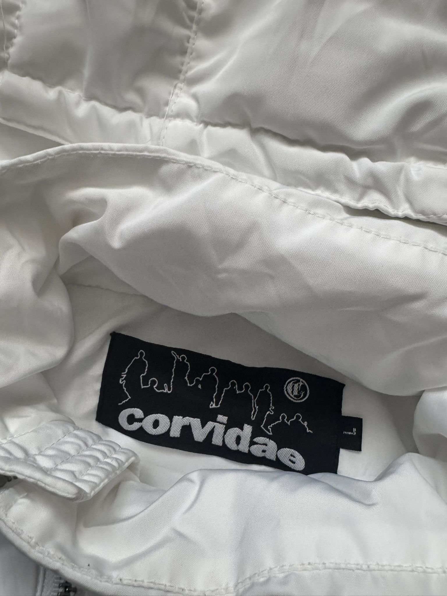Other Corvidae puffer jacket swag drill ;L white zip Size US L / EU 52-54 / 3 - 4 Thumbnail