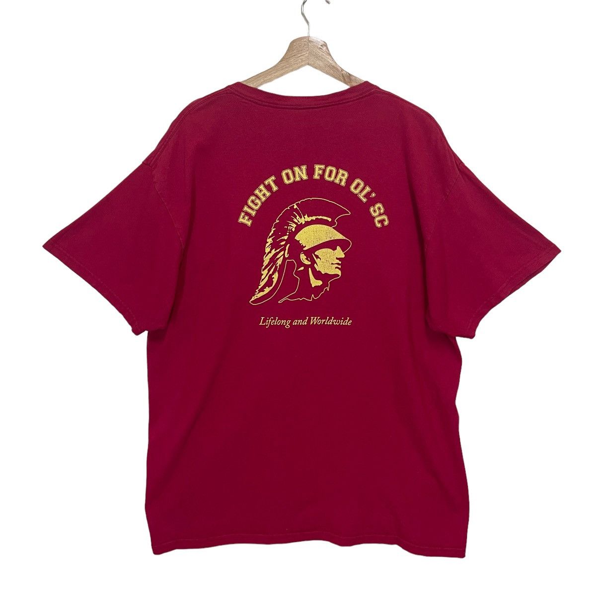Vintage Vintage 90s University of Southern California Tee Size US L / EU 52-54 / 3 - 1 Thumbnail