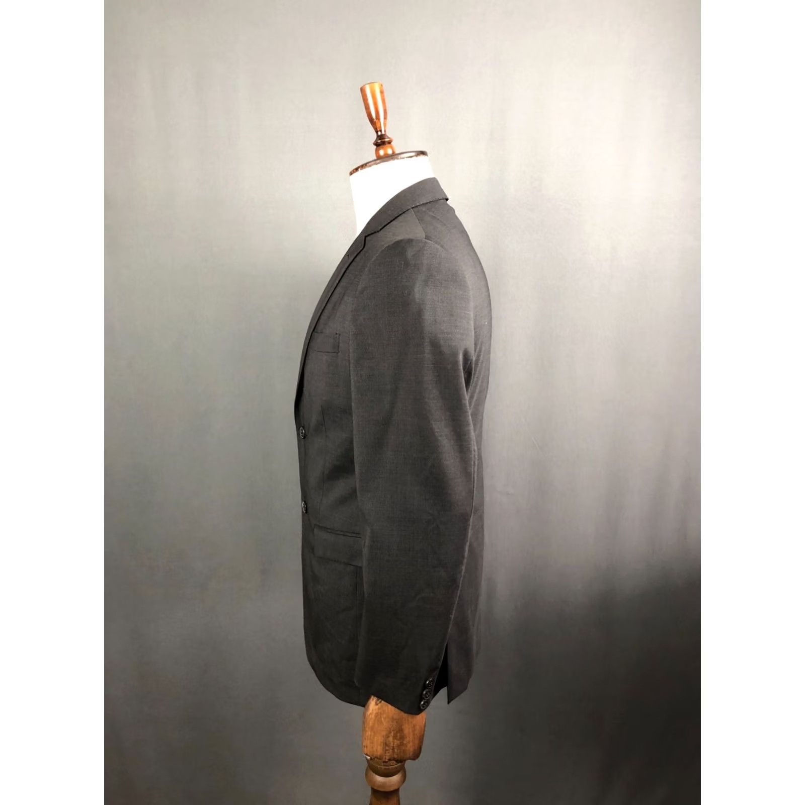 Pal Zileri Pal Zileri Lab Blazer Wool Dark Gray Men Size 50 Size 50R - 2 Thumbnail