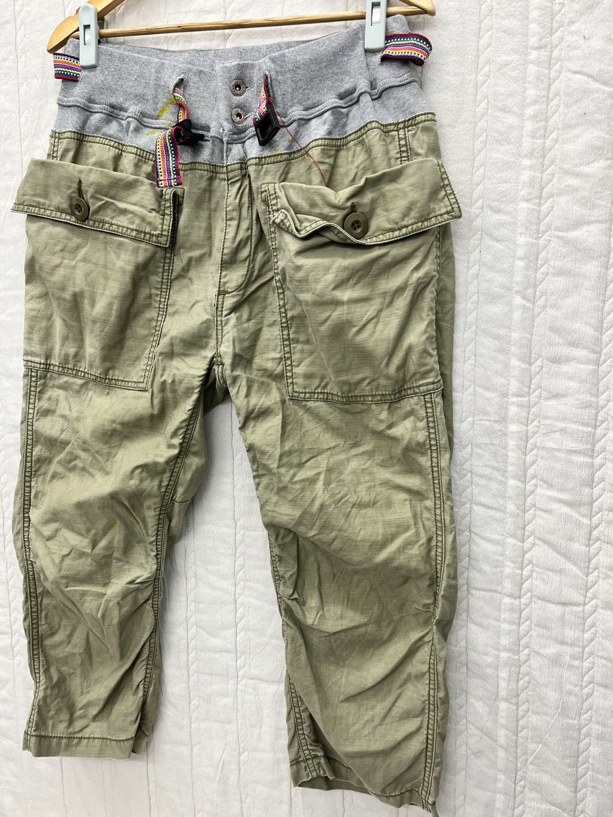 go slow caravan NEED GONE💥GO SLOW CARAVAN CROP PANTS Size US 30 / EU 46 - 4 Thumbnail