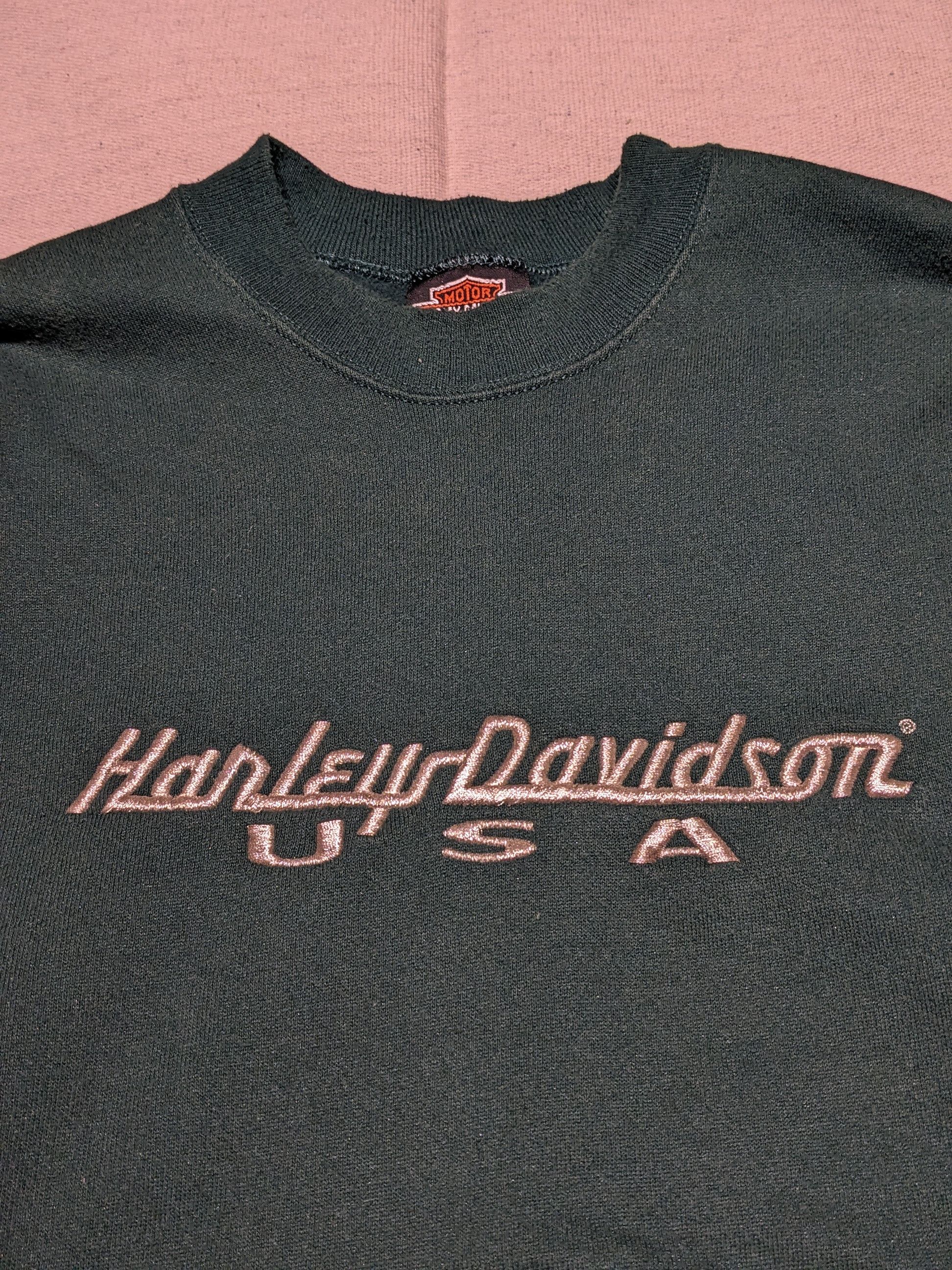 Harley Davidson Vintage Harley Davidson crew neck sweater men's M Size US M / EU 48-50 / 2 - 3 Thumbnail