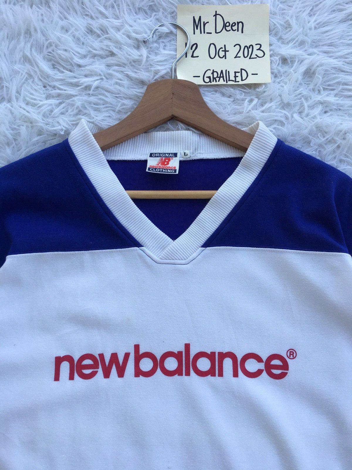 New Balance Rare New Balance Jersey Size US L / EU 52-54 / 3 - 5 Thumbnail