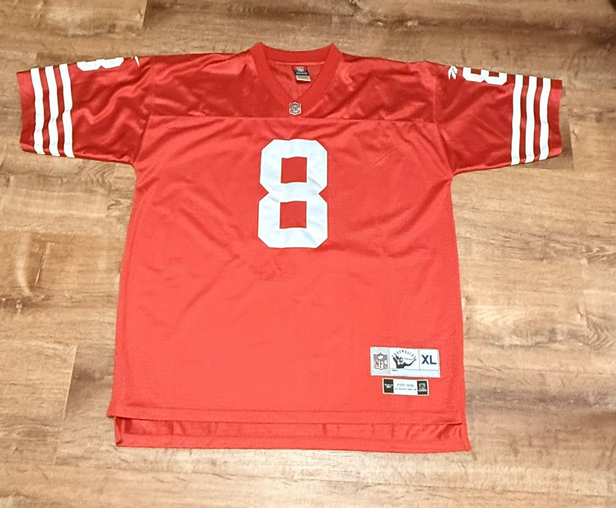 Reebok Steve Young San Francisco 49ers Vintage Stitched Jersey Size US XL / EU 56 / 4 - 1 Thumbnail