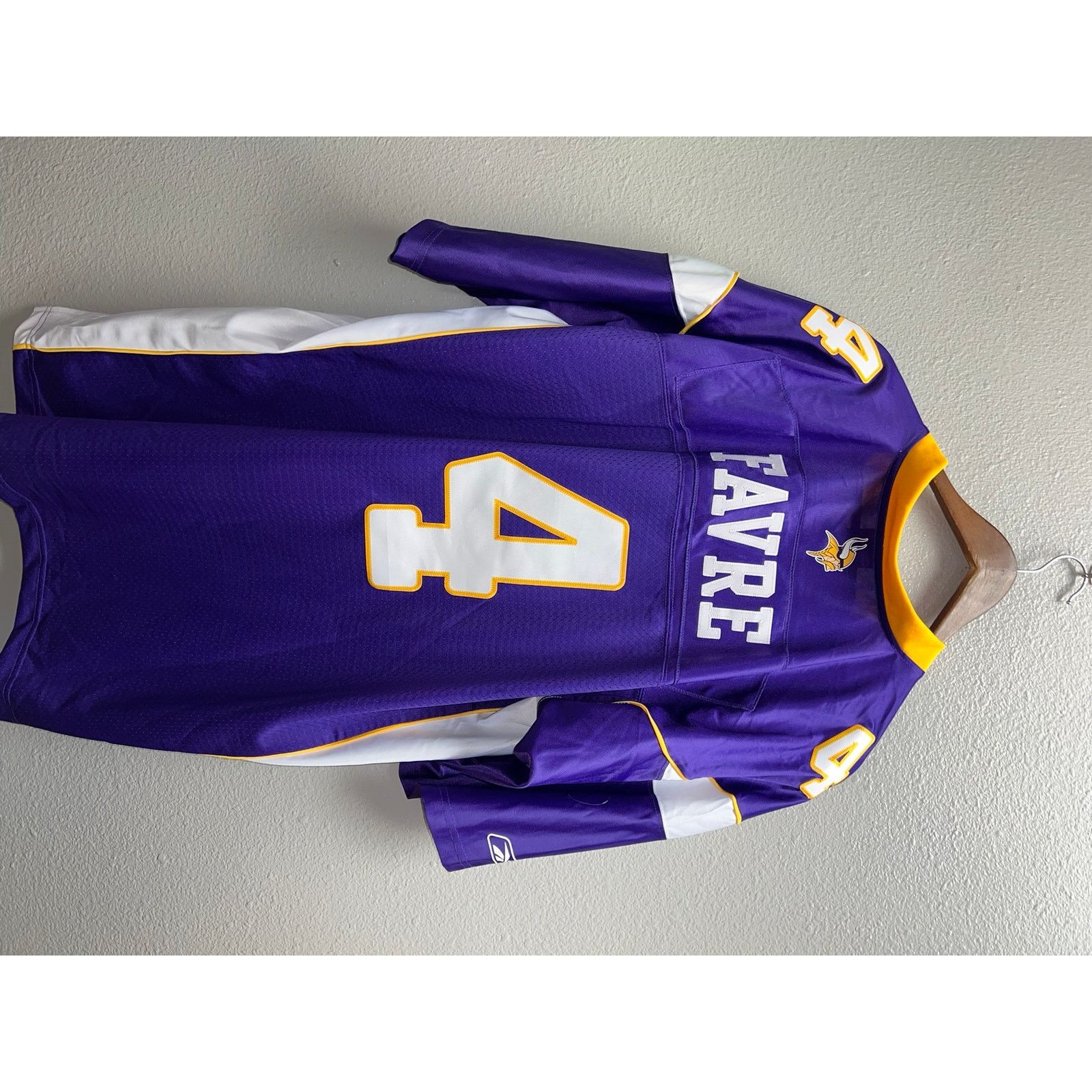 Reebok Vintage Brett Favre Jersey Minnesota Vikings Reebok Mens 2XL Size US XXL / EU 58 / 5 - 6 Thumbnail