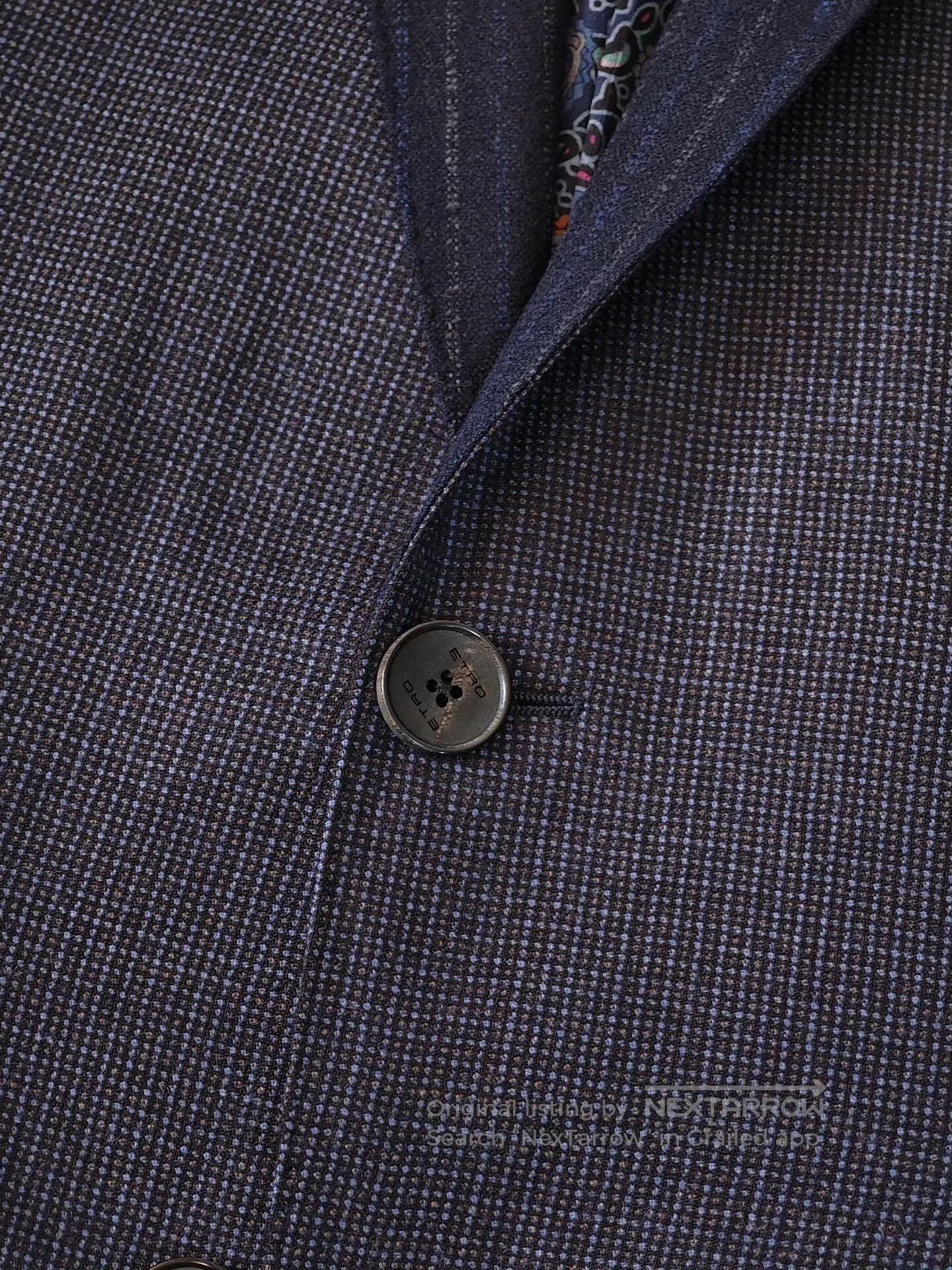 Etro Etro Italian Wool Blazer with Silk Lining. Size US M / EU 48-50 / 2 - 5 Thumbnail
