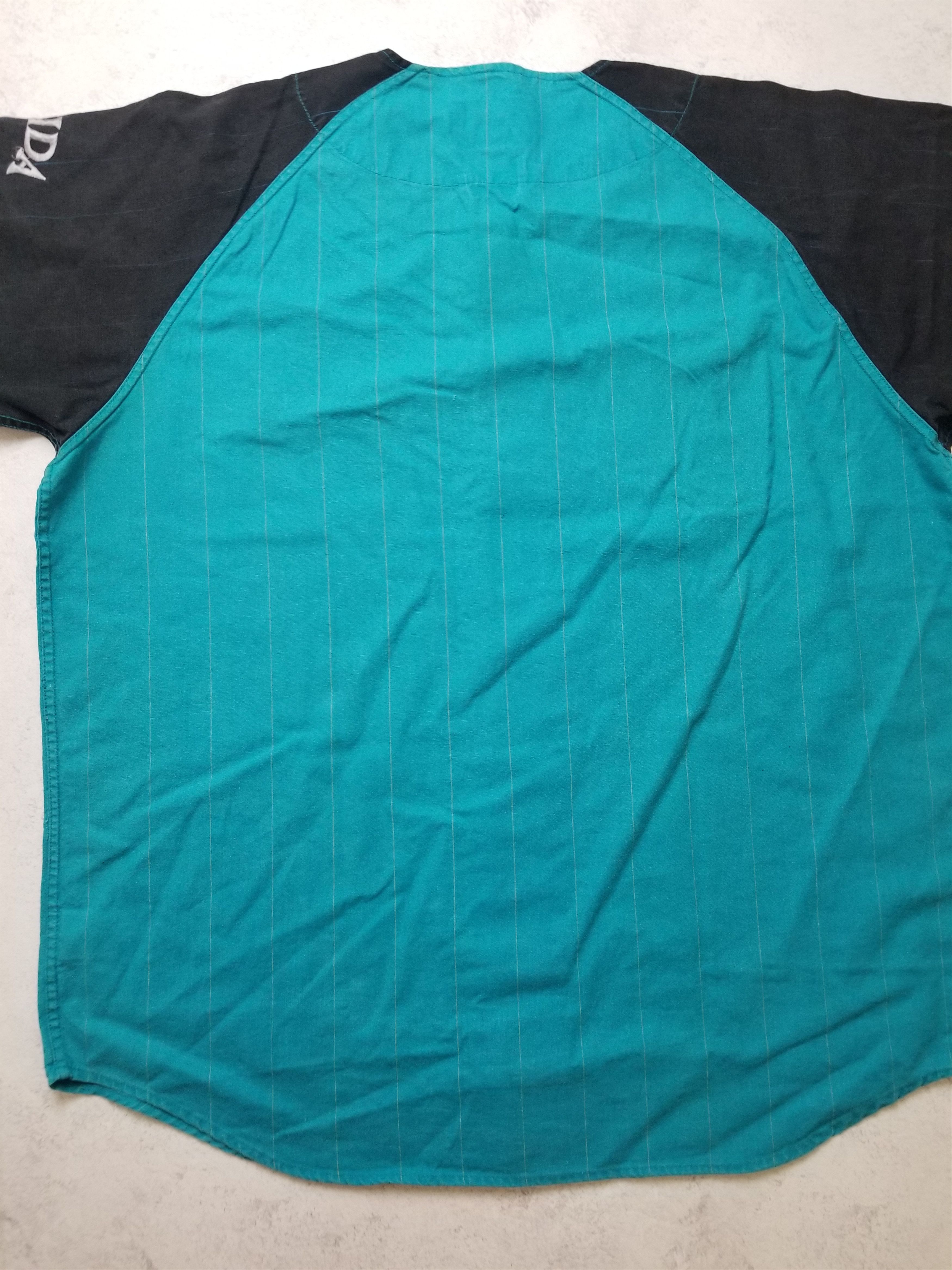 Mirage Vintage 90s Florida Marlins Teal Jersey Mirage MLB Miami Size US XL / EU 56 / 4 - 4 Thumbnail