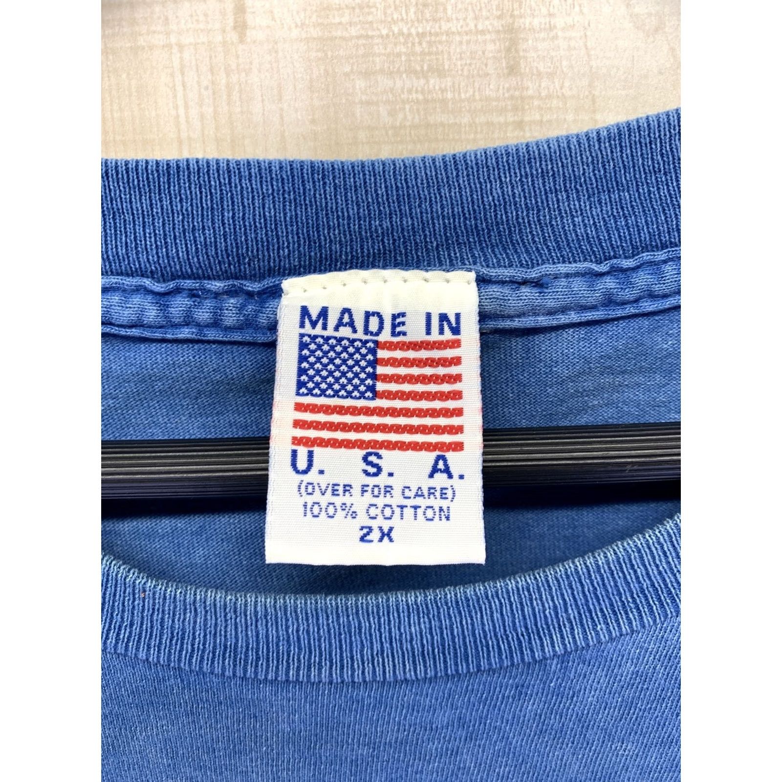 Vintage VTG 2003 Columbus, Ohio Easyriders Motorcycle Made In USA Mens T Shirt Size 2X Blue Cotton Crew Neck Short Sleeve Vintage Size US XXL / EU 58 / 5 - 6 Thumbnail