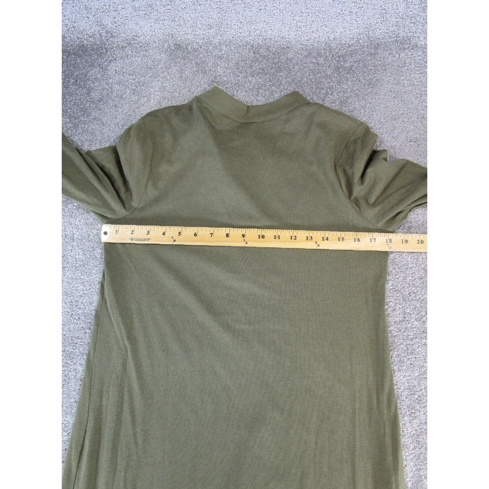 Banana Republic VINTAGE Banana Republic Shirt Dress Womens Medium Green Cotton New * Size M / US 6-8 / IT 42-44 - 7 Thumbnail