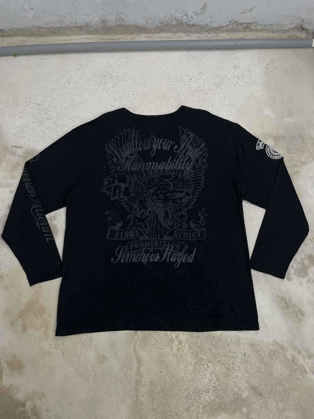 In The Attic In The Attic Gothic Bobber Harley Davidson Vintage Style Size US XXL / EU 58 / 5 - 2 Thumbnail