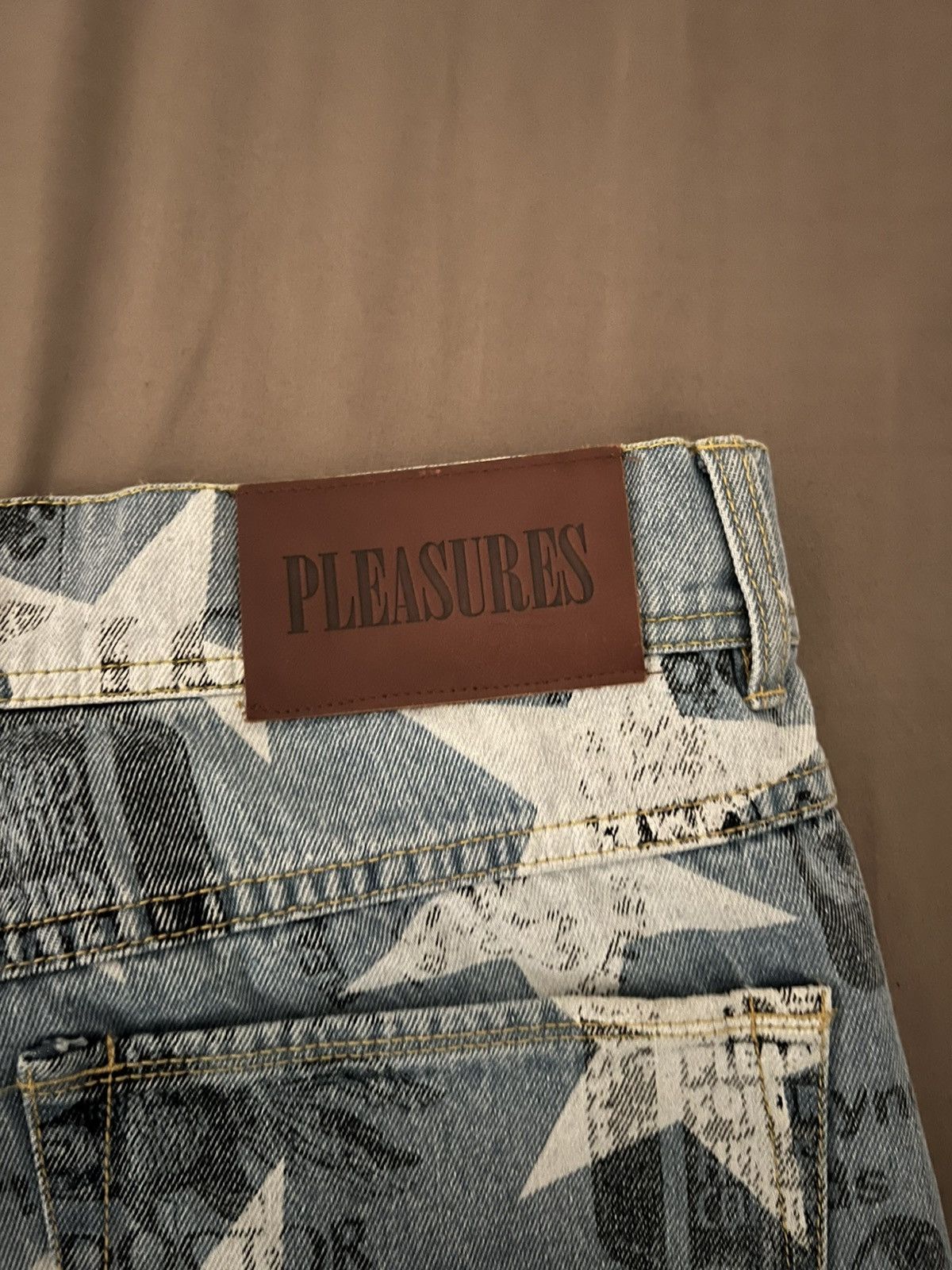 Pleasures Pleasures Poppy Denim Brand New Size US 34 / EU 50 - 4 Thumbnail