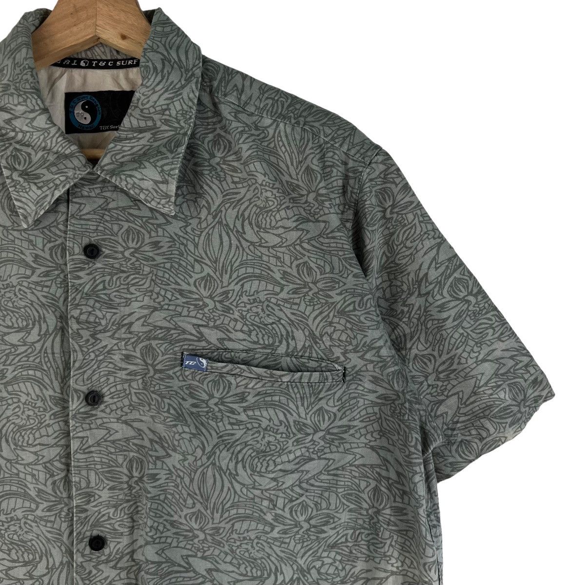 Other 🔥VINTAGE HAWAII SHIRT BUTTON UPS T&C SURF DESIGN Size US L / EU 52-54 / 3 - 2 Thumbnail