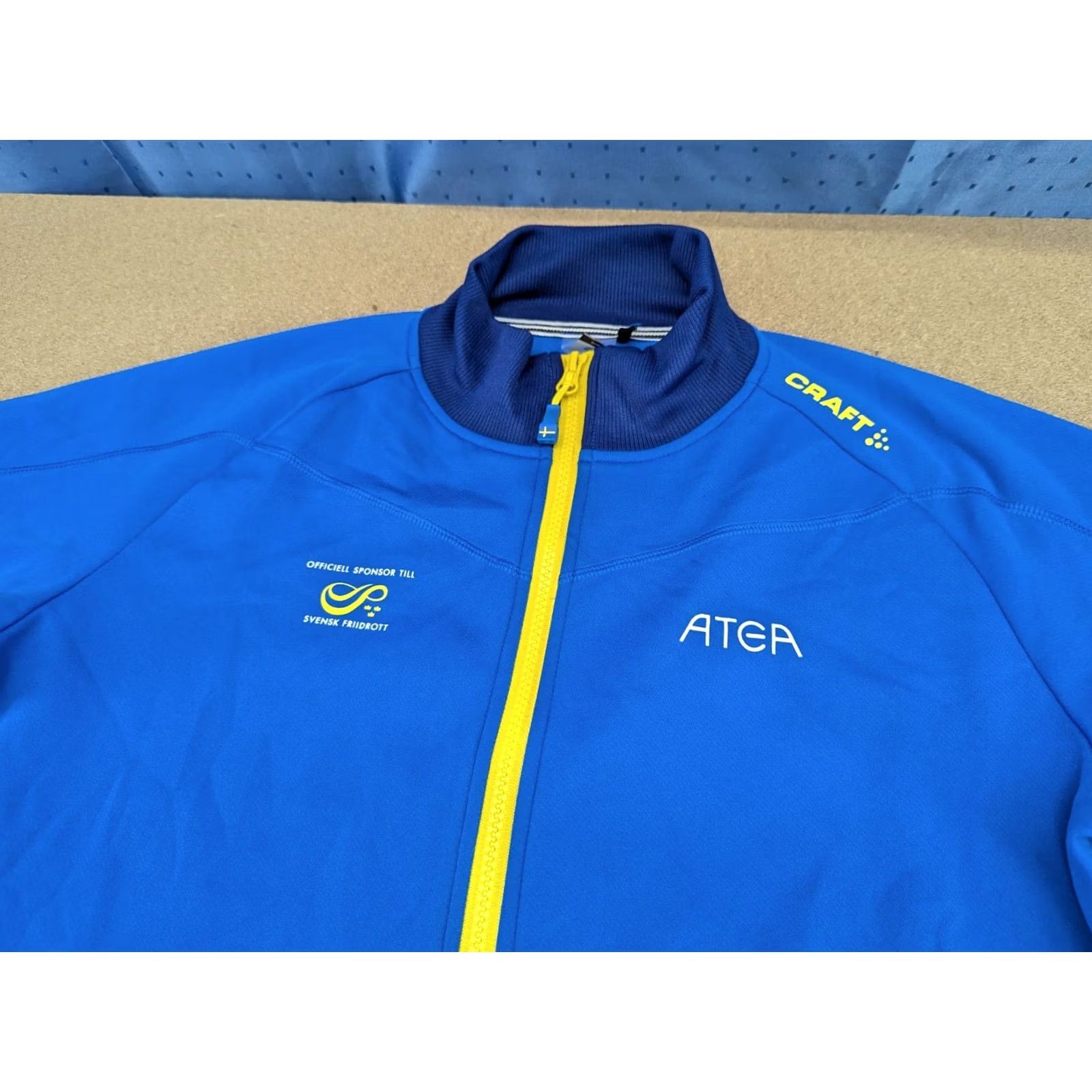 Vintage CRAFT Womens Track Jacket Size L Sweden National Hockey Team Blue Size L / US 10 / IT 46 - 4 Thumbnail
