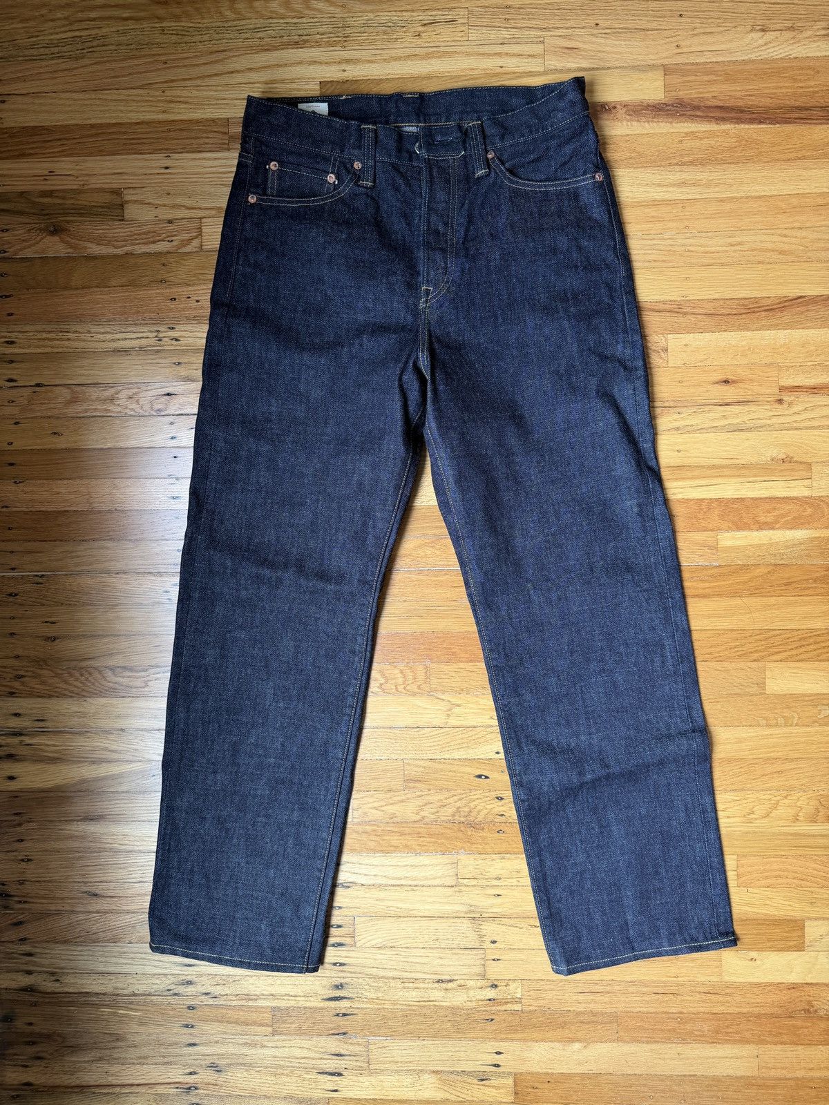 Momotaro Jeans Momotaro Classic Straight Denim Jeans Size US 30 / EU 46 - 4 Thumbnail